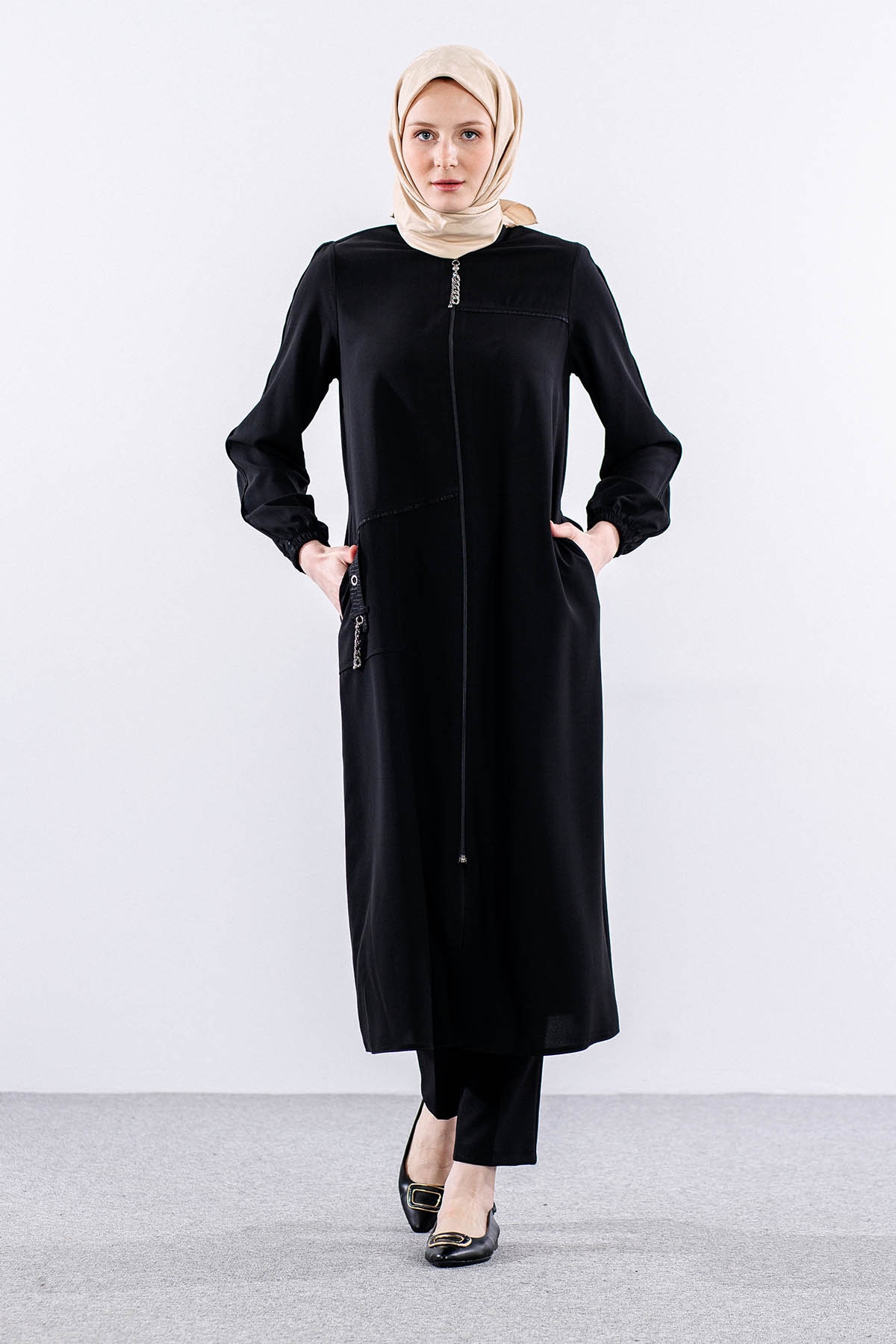 186 Ferace 40-50 - Siyah - 1