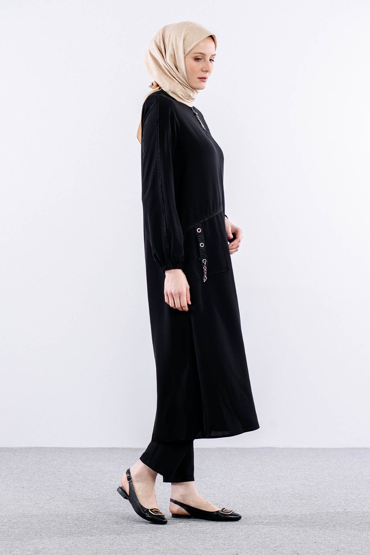 186 Ferace 40-50 - Siyah - 3