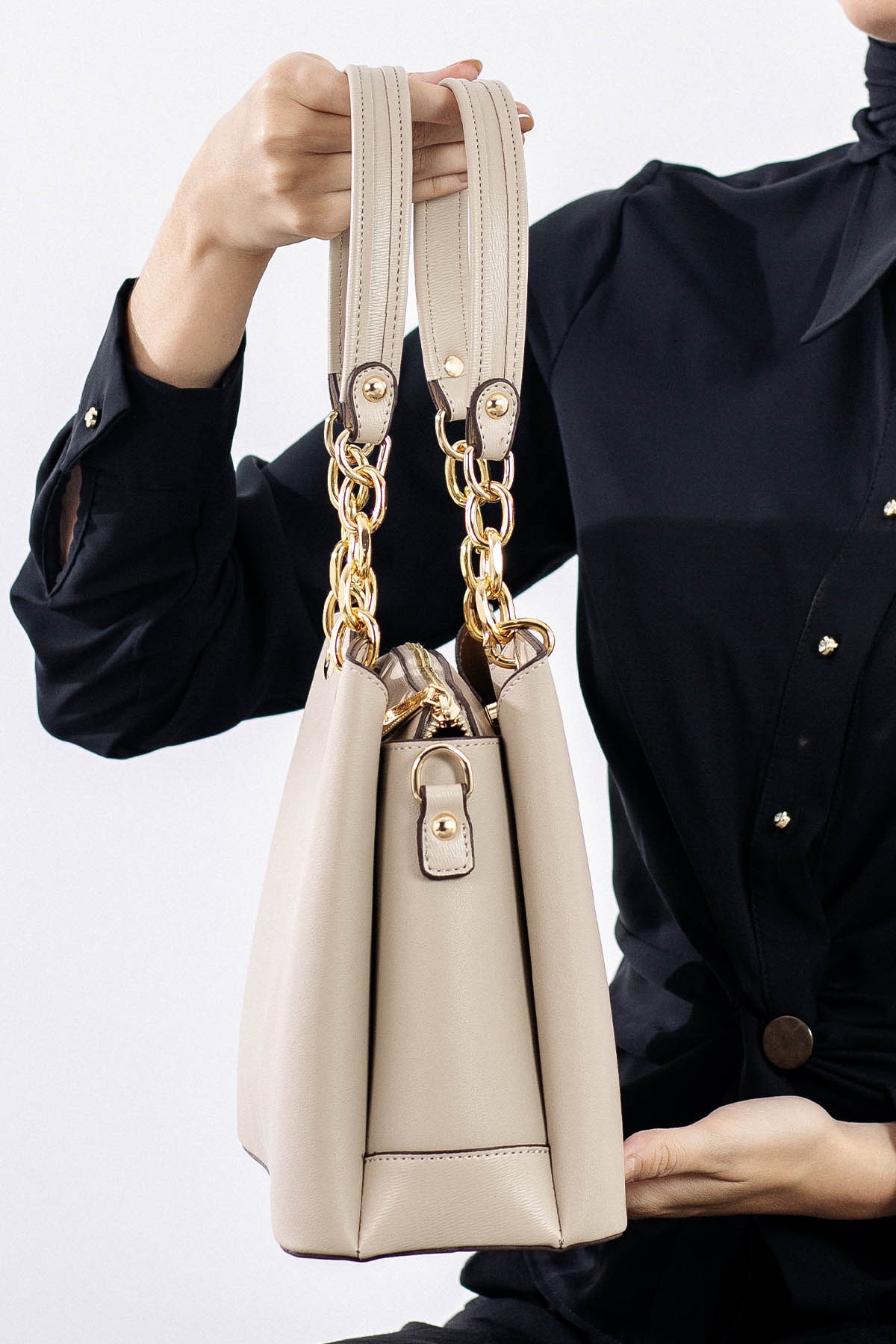 1933 şik Bayan çanta - Vizon - 2