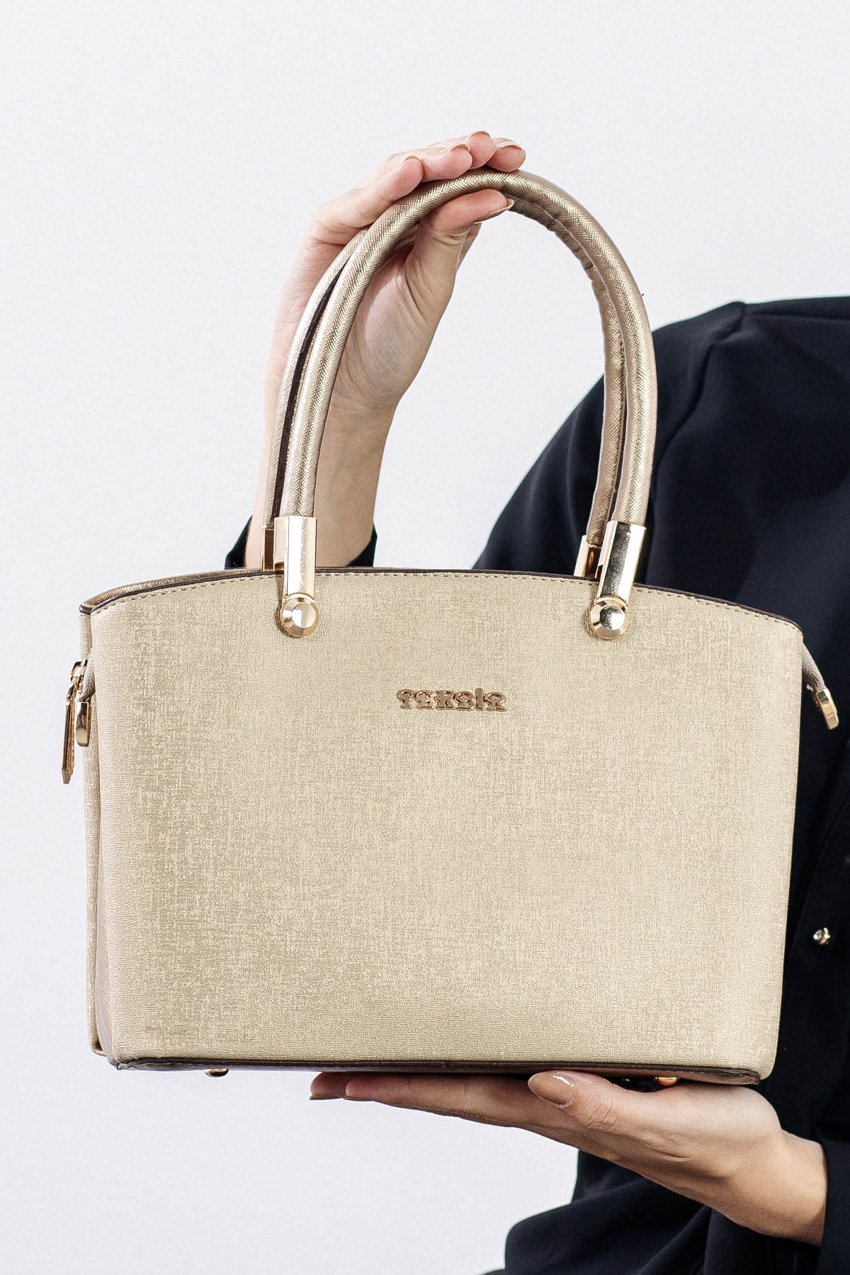 1935 şik Bayan çanta - Altin - 2