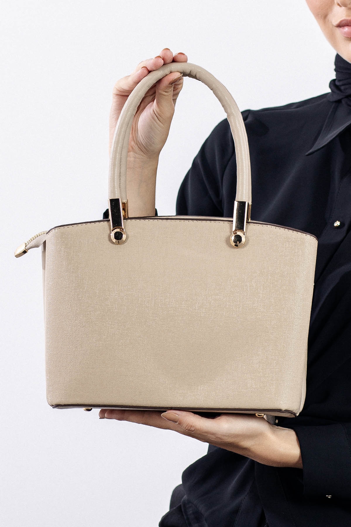 1935 şik Bayan çanta - K_bej - 3