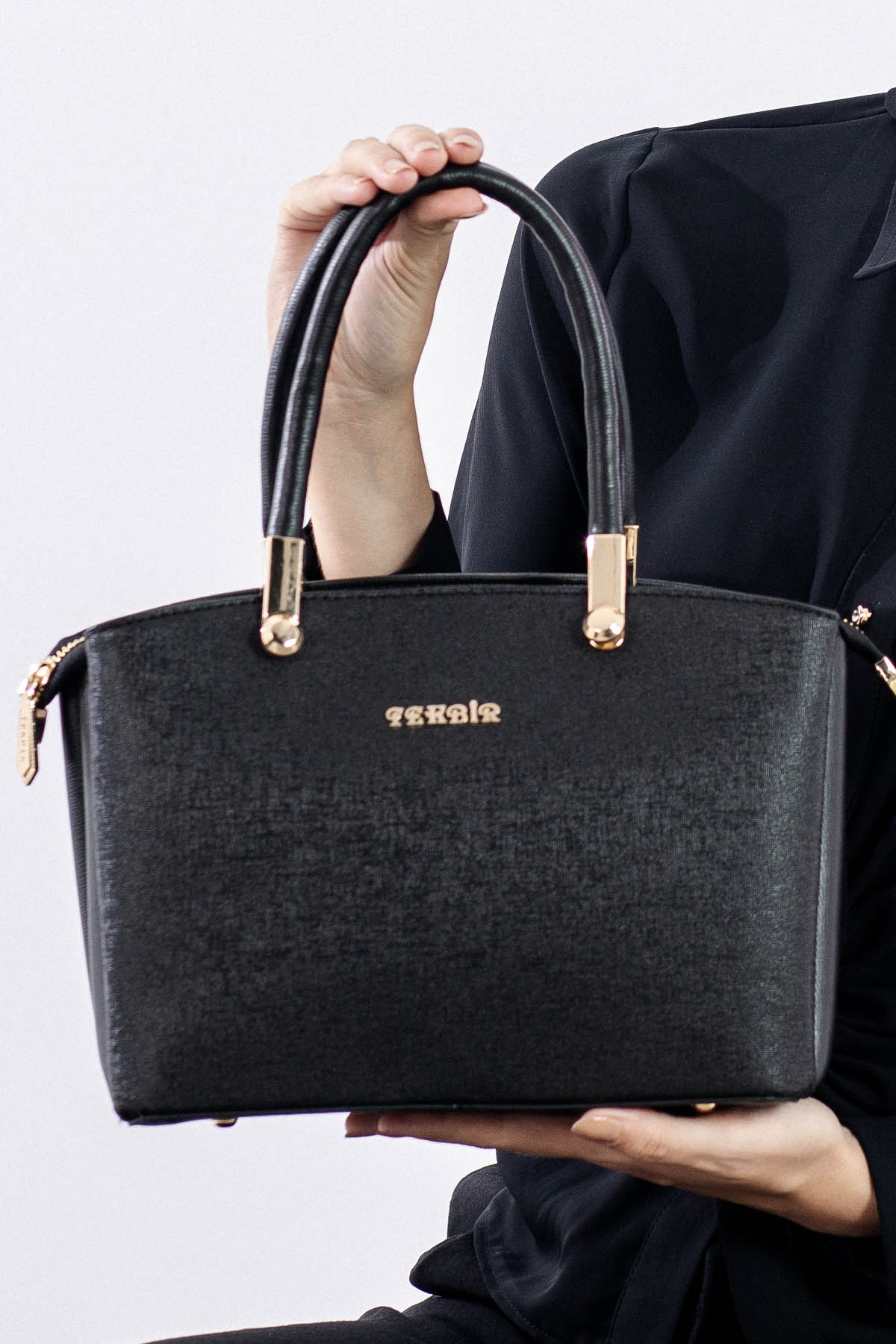 1935 şik Bayan çanta - Siyah - 1