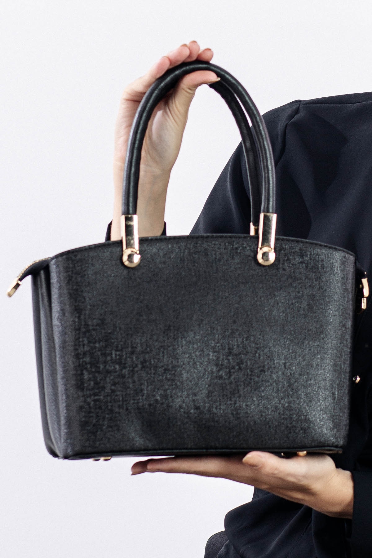 1935 şik Bayan çanta - Siyah - 3