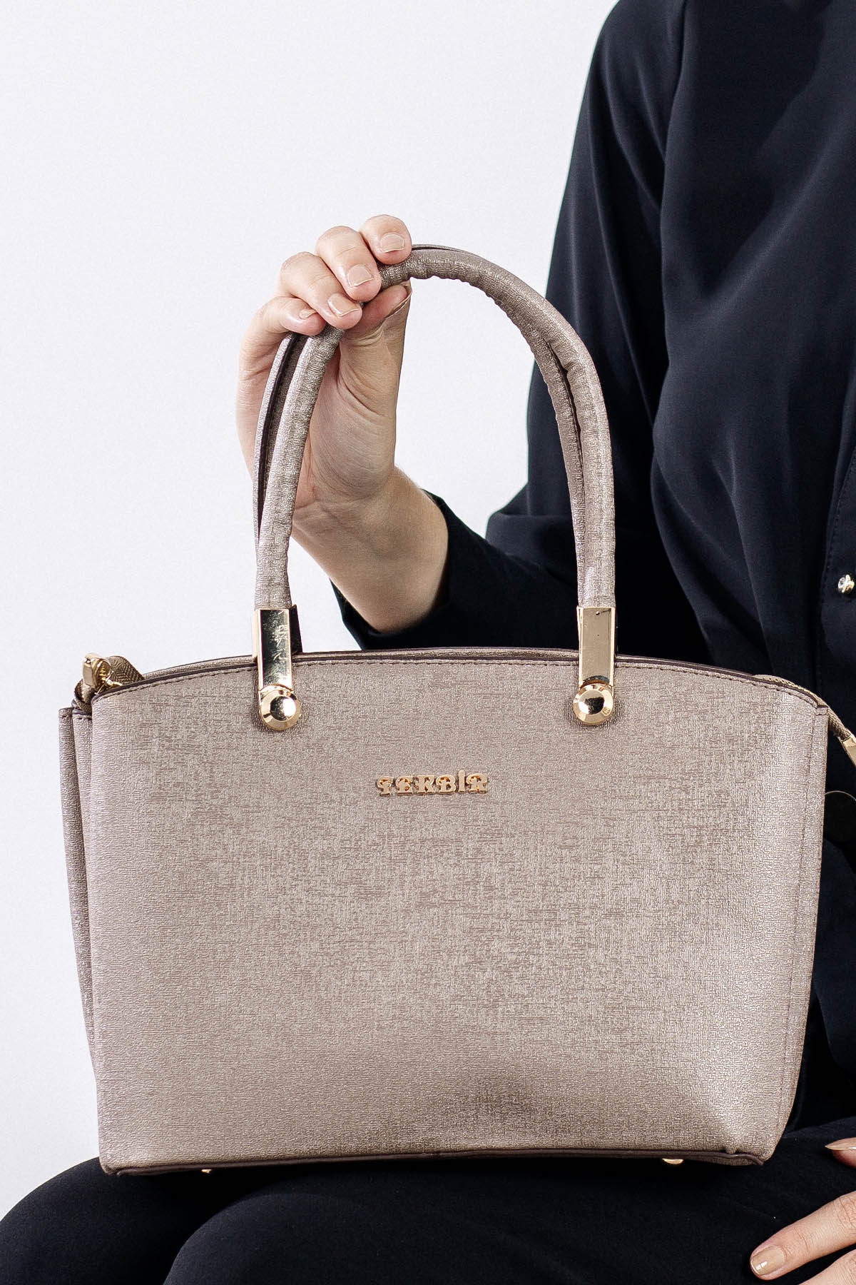 1935 şik Bayan çanta - Vizon - 1