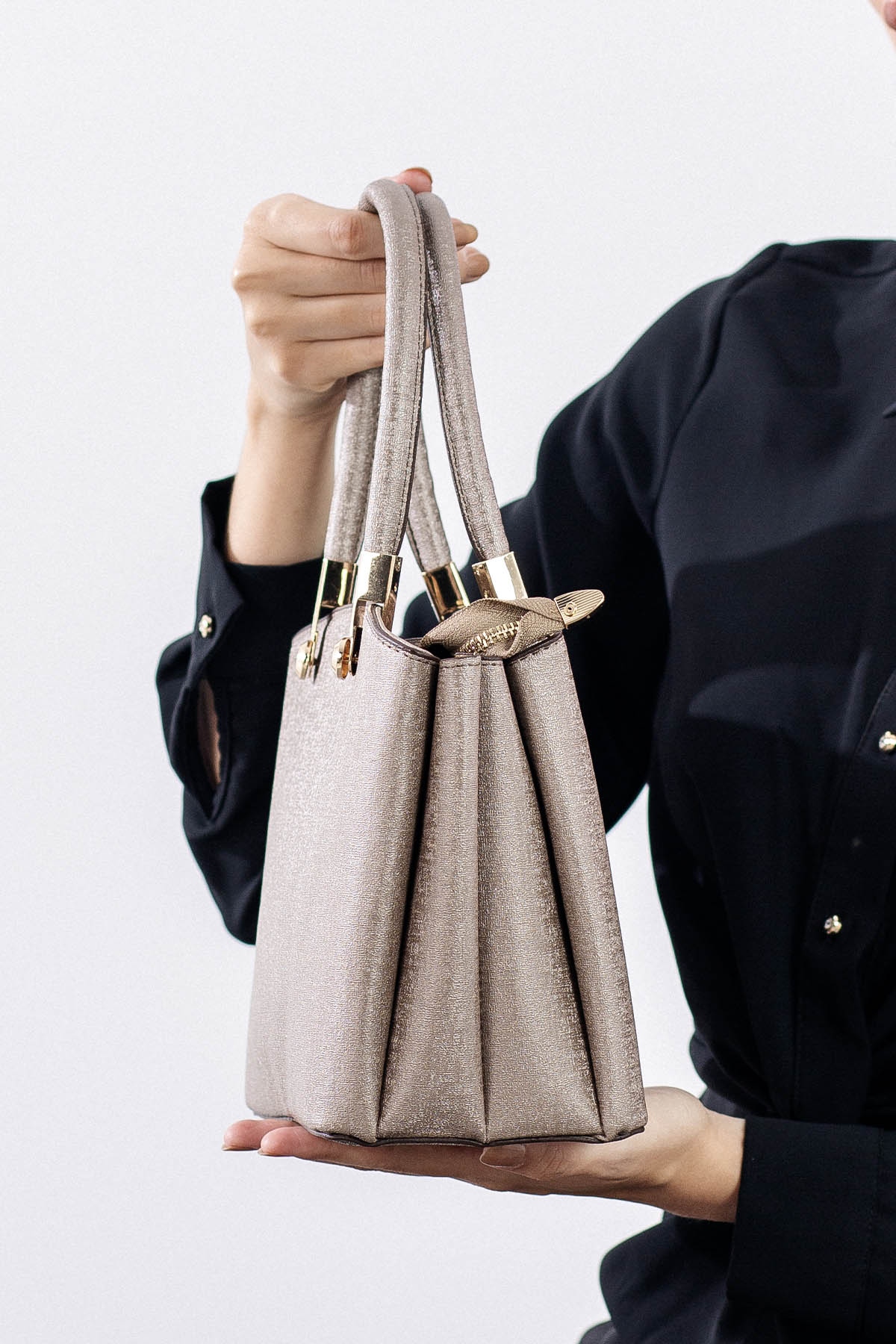 1935 şik Bayan çanta - Vizon - 2