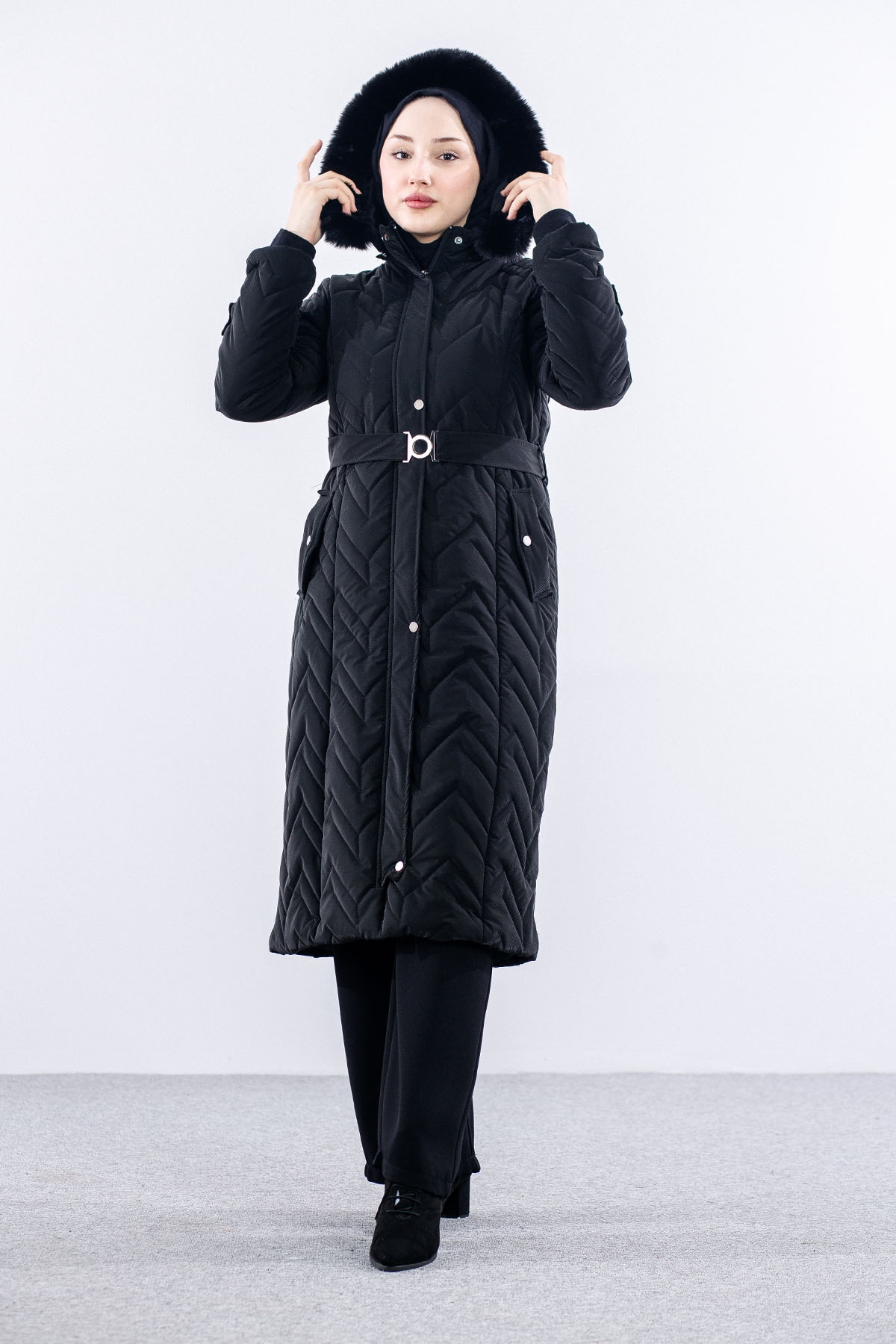 1935 şişme Kap 38-48 Combo - Siyah - 2