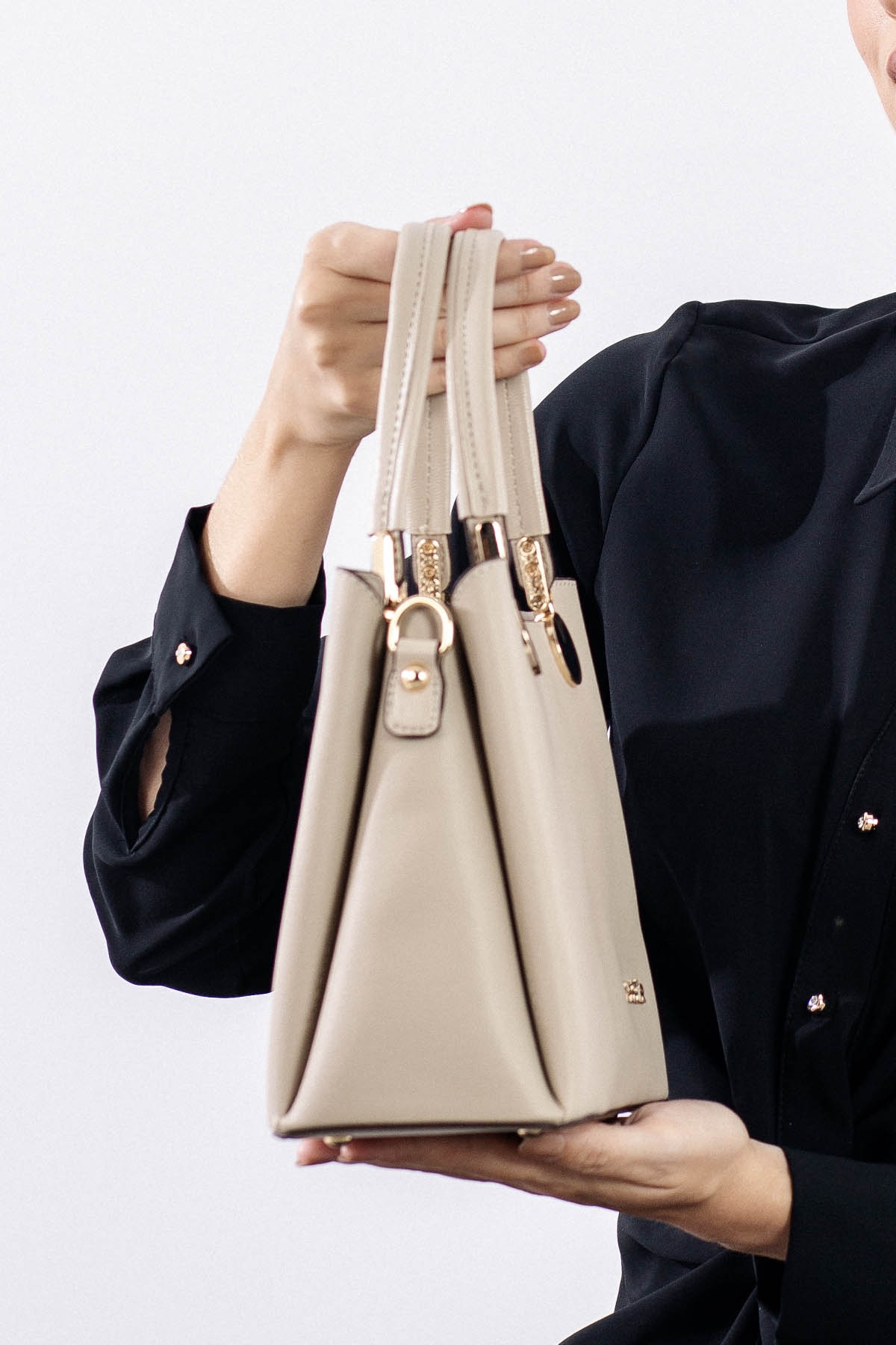 1936 şik Bayan çanta - K_bej - 2