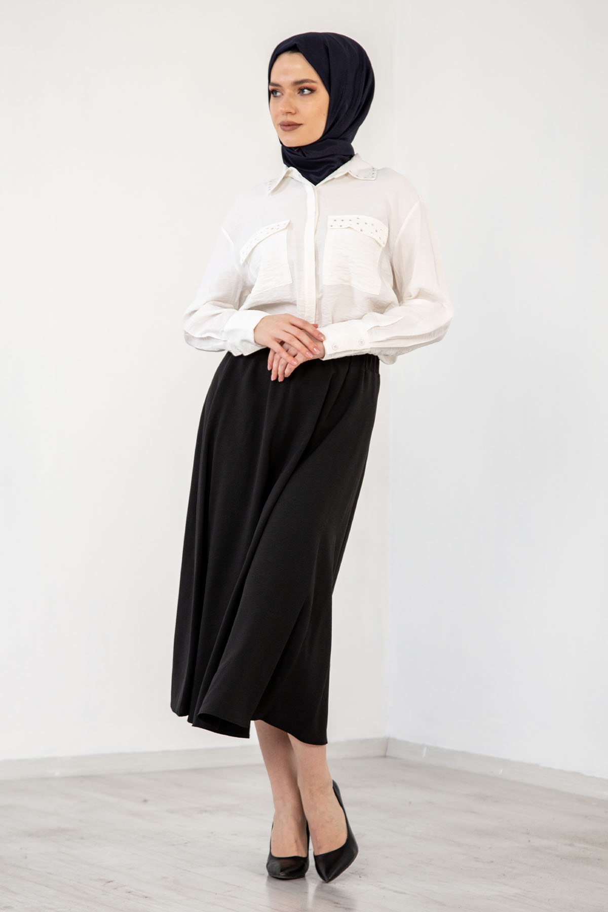 194 Gömlek 38-44 - Ekru - 4