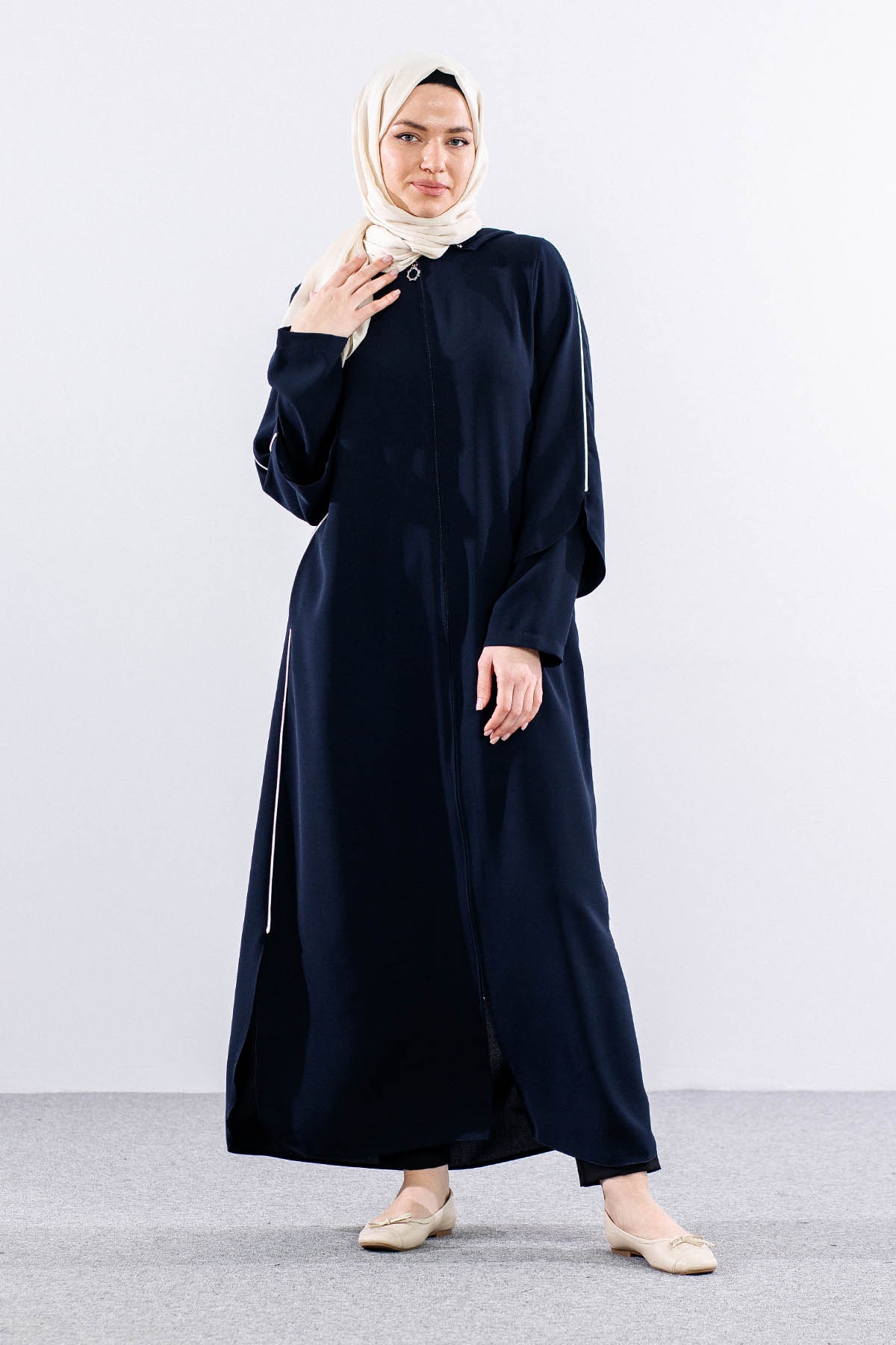 195 Ferace 40-50 Biye - Lacivert - 1