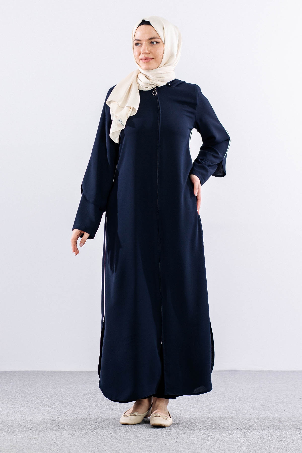 195 Ferace 40-50 Biye - Lacivert - 2