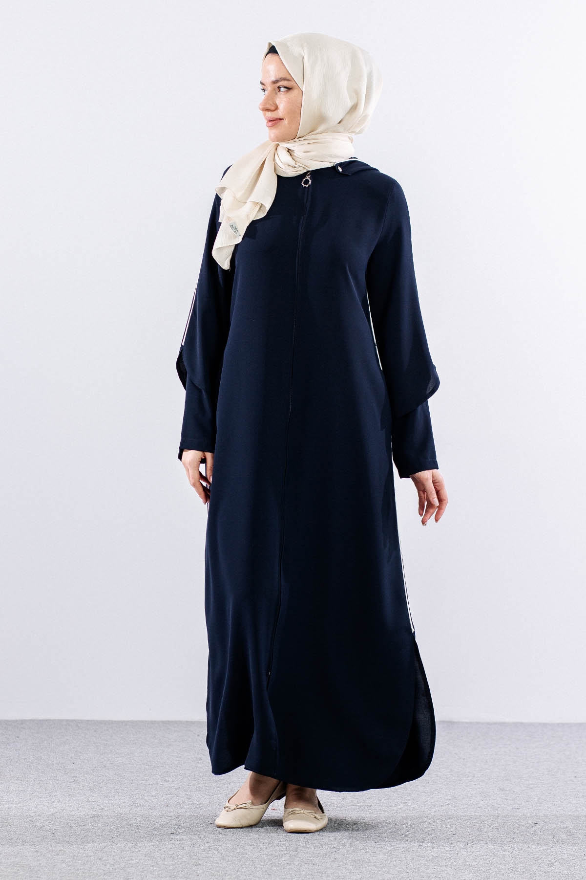 195 Ferace 40-50 Biye - Lacivert - 3