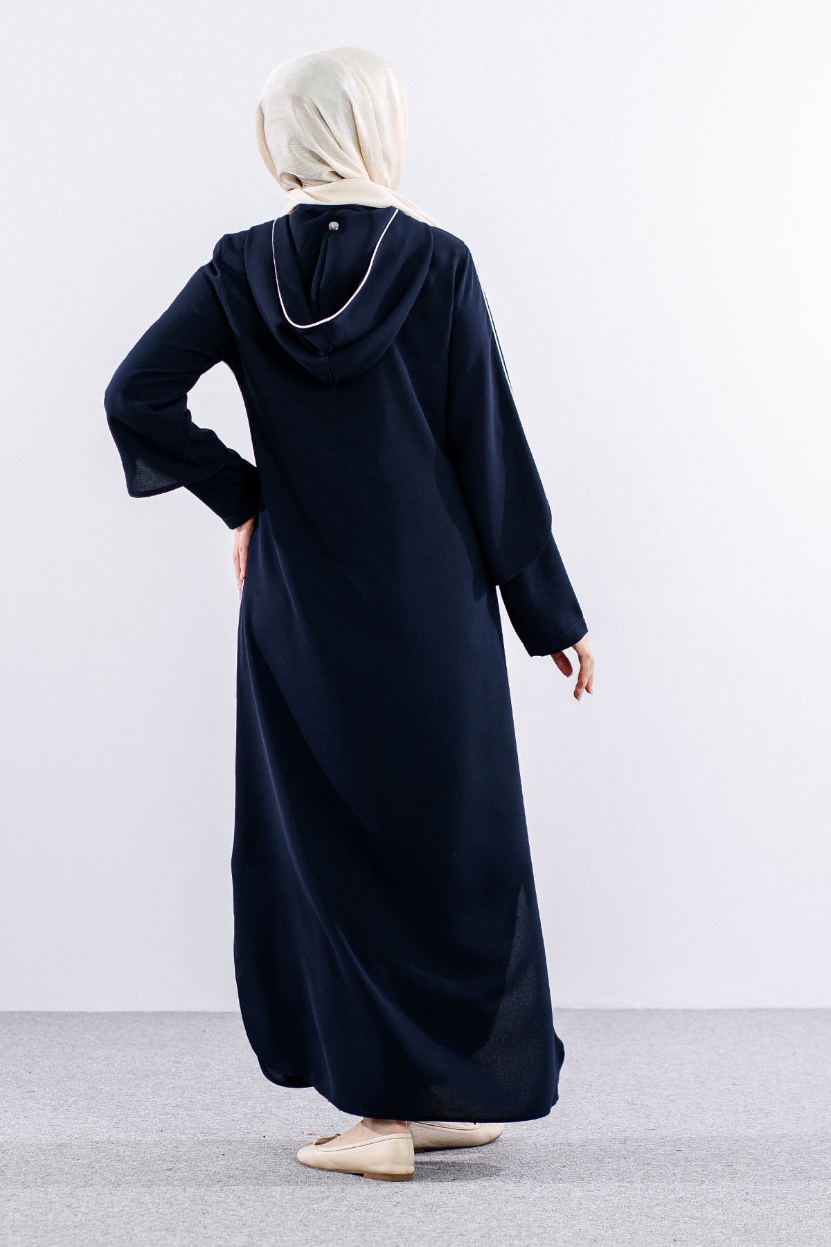 195 Ferace 40-50 Biye - Lacivert - 5