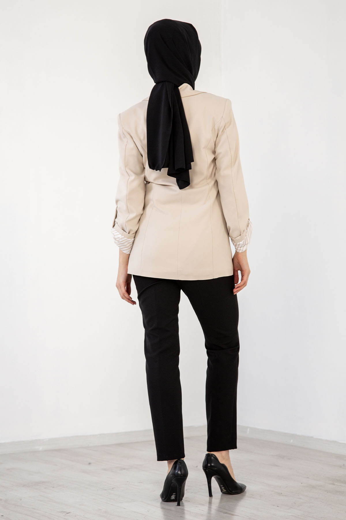 1975 Ceket S-m-l-xl - Bej - 4