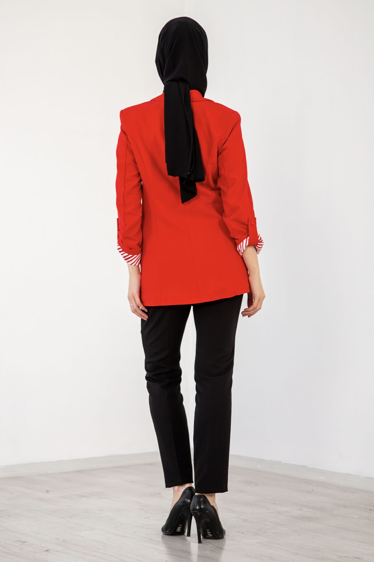 1975 Ceket S-m-l-xl - Kirmizi - 5