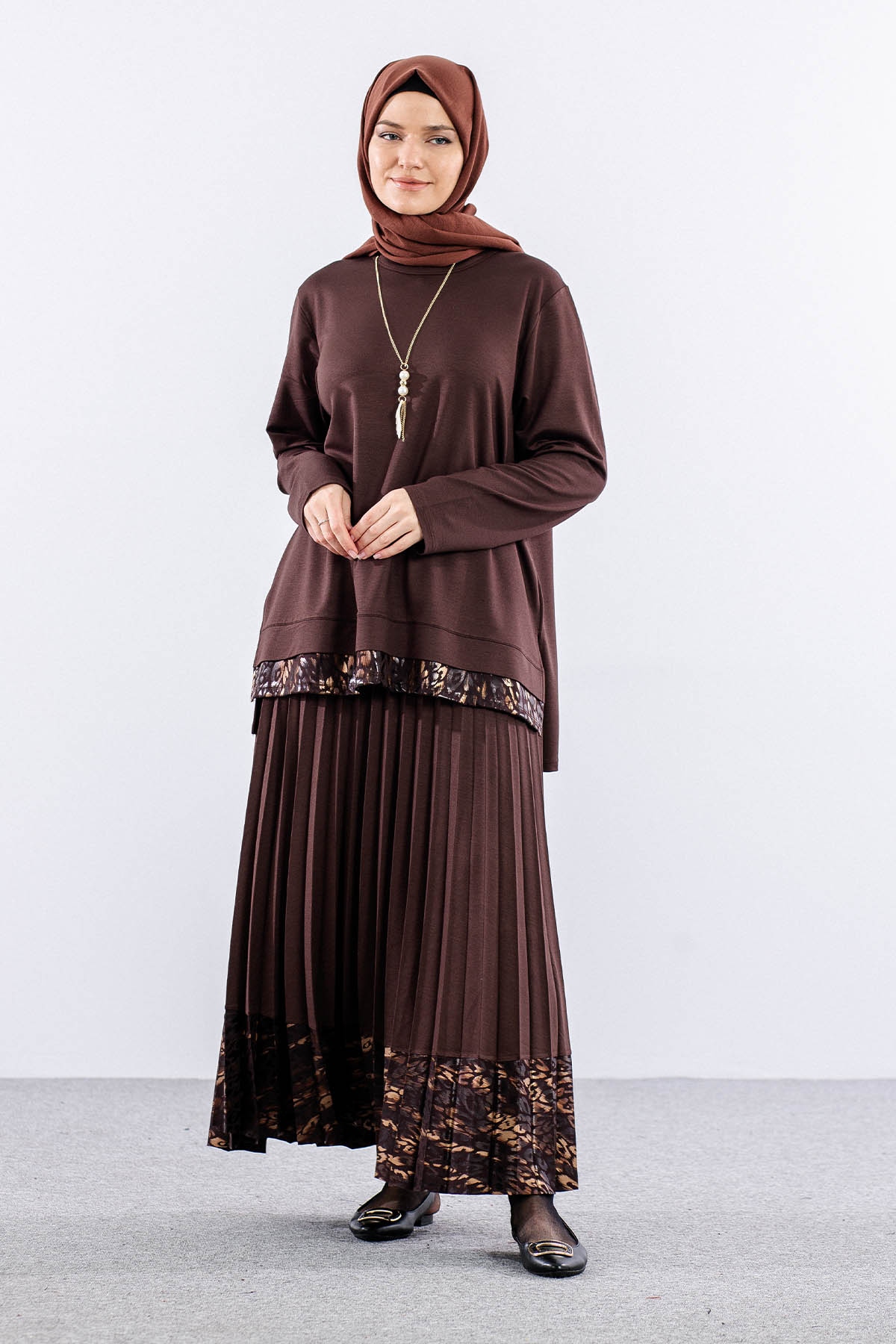 2006 Takim 44-50 Etekucu Leopar - Kahve - 1