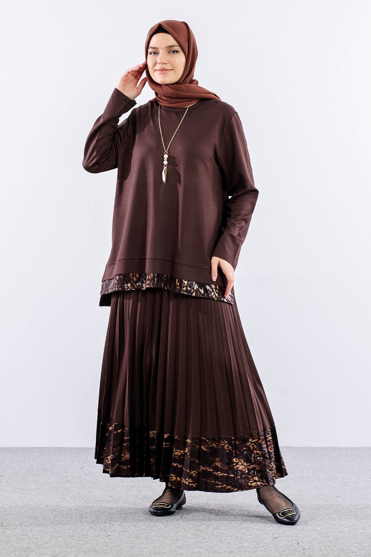 2006 Takim 44-50 Etekucu Leopar - Kahve - 2