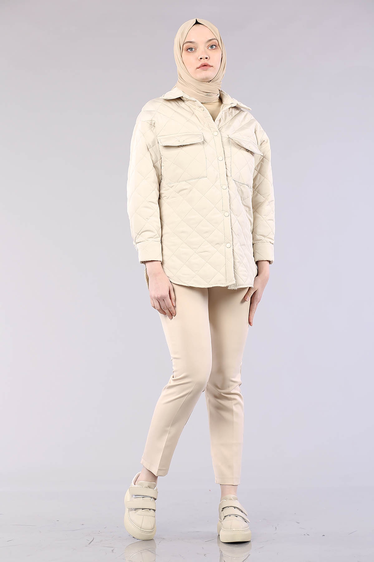 201 şişme Kaban 38-44 - Bej - 1