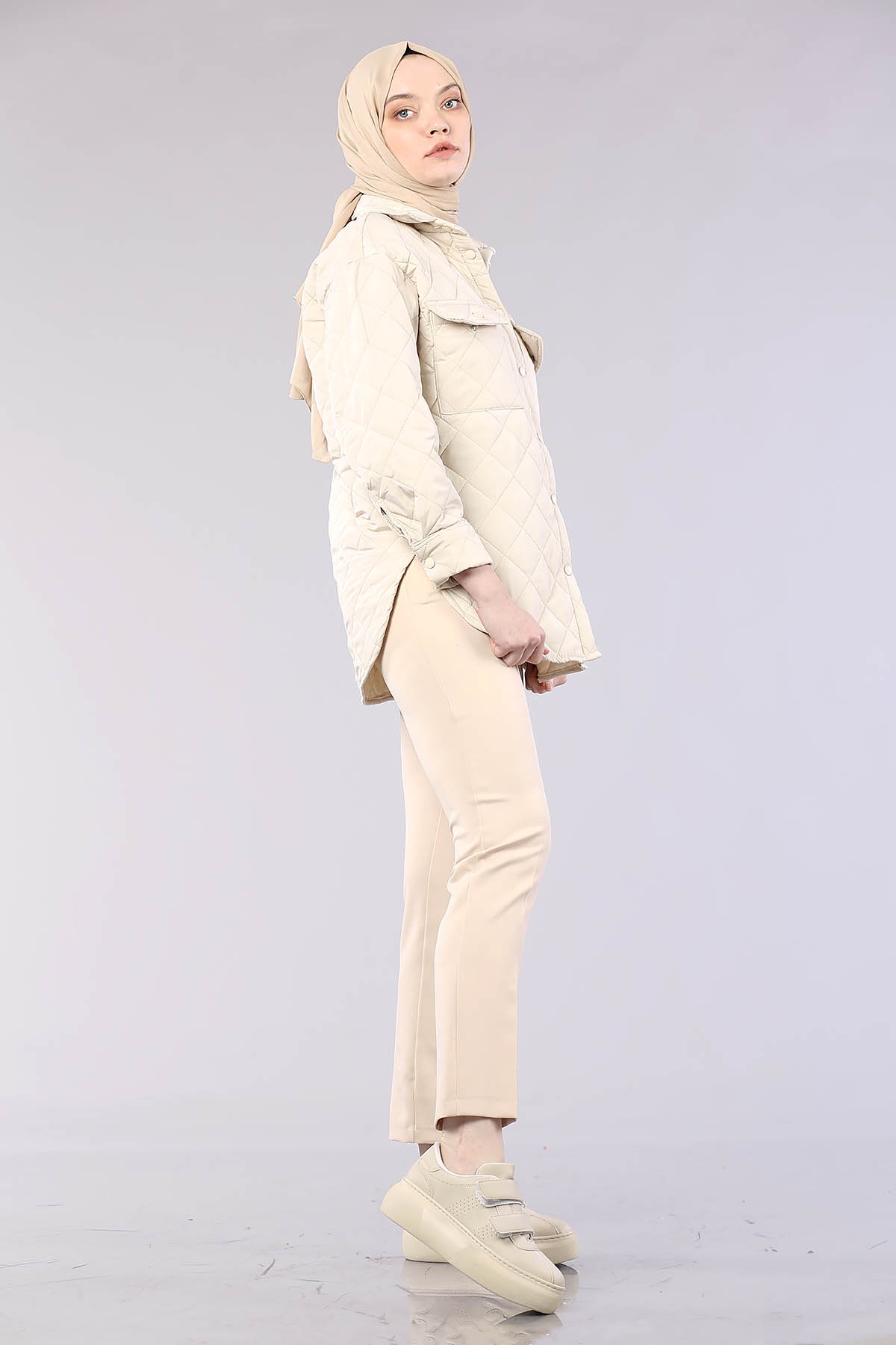 201 şişme Kaban 38-44 - Bej - 2