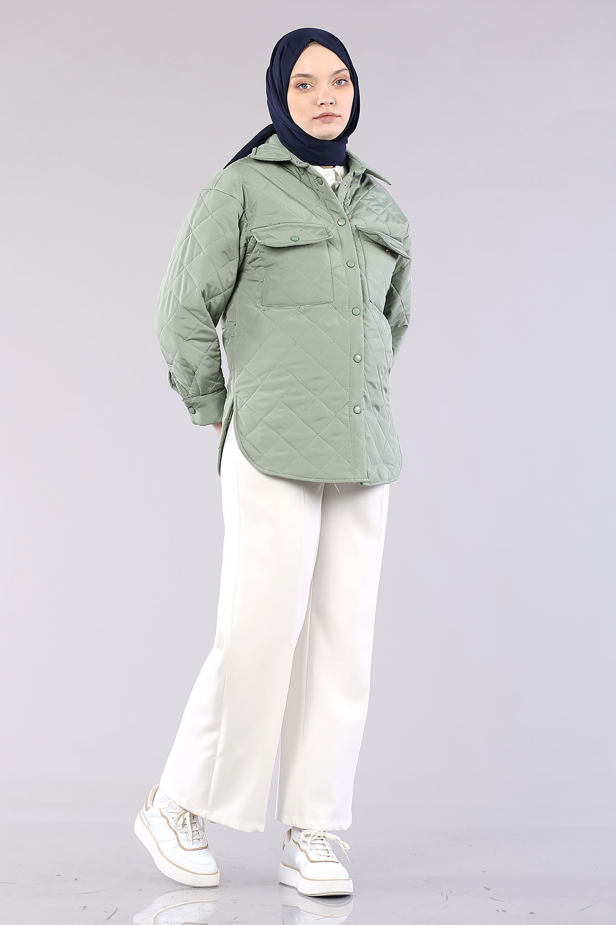 201 şişme Kaban 38-44 - Mint - 2