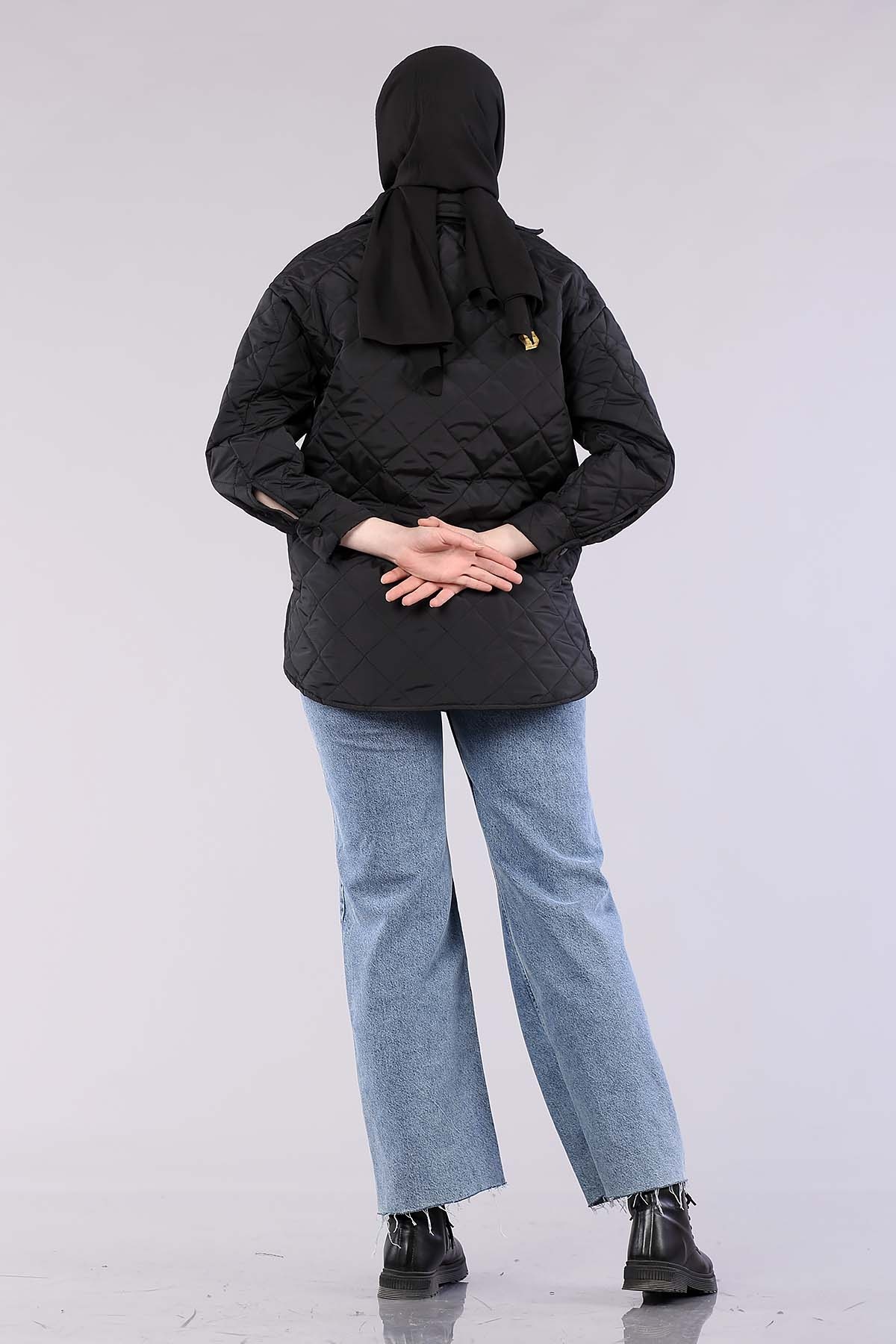 201 şişme Kaban 38-44 - Siyah - 5