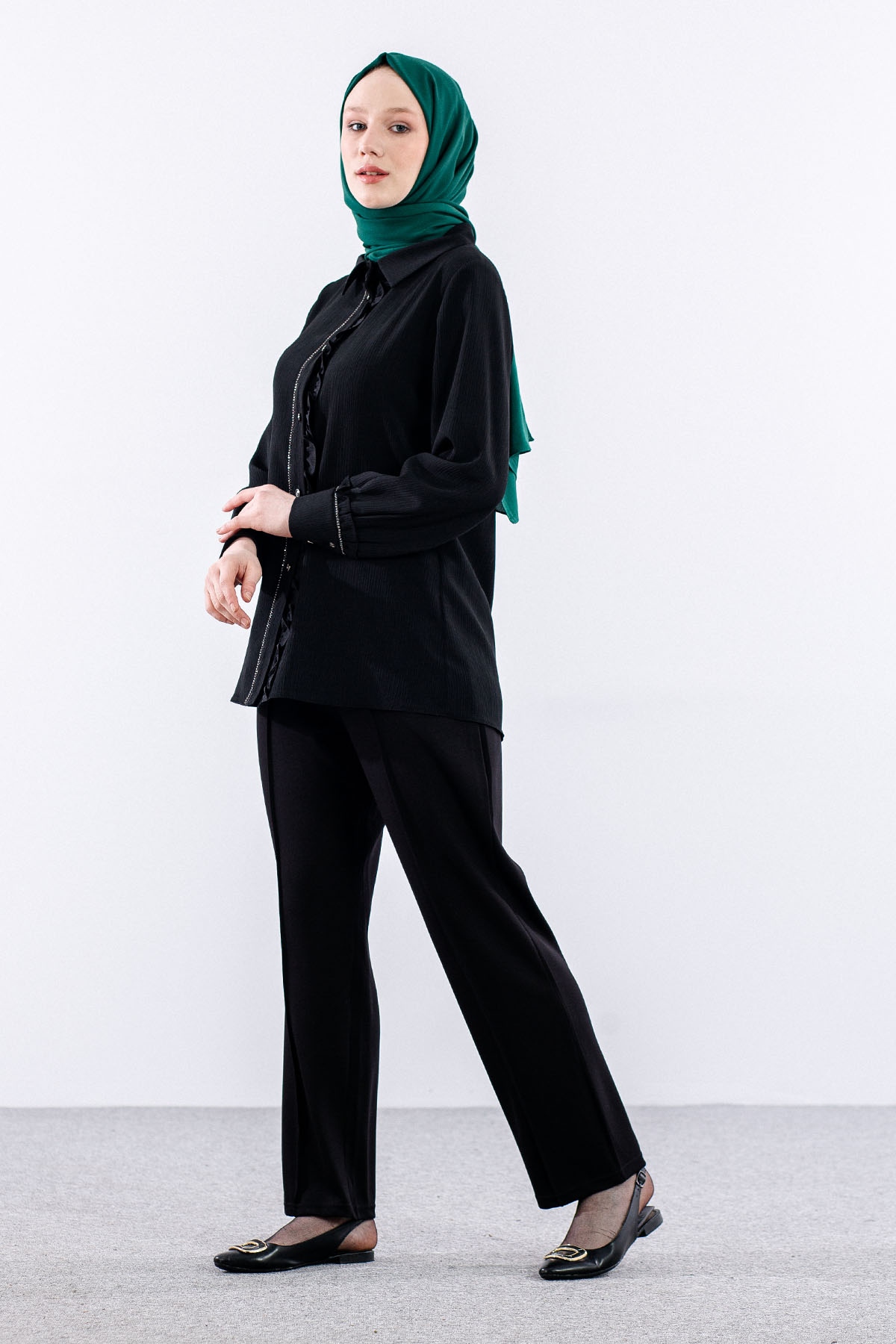 2010 Tunik M-l-xl Letafet - Siyah - 3