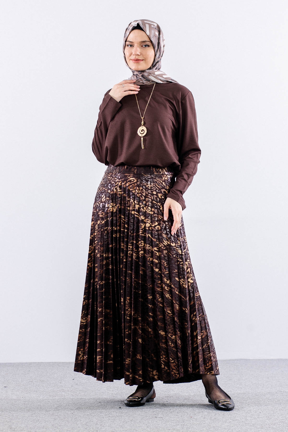 2016 Takim Etek 44-50 - Kahve - 1