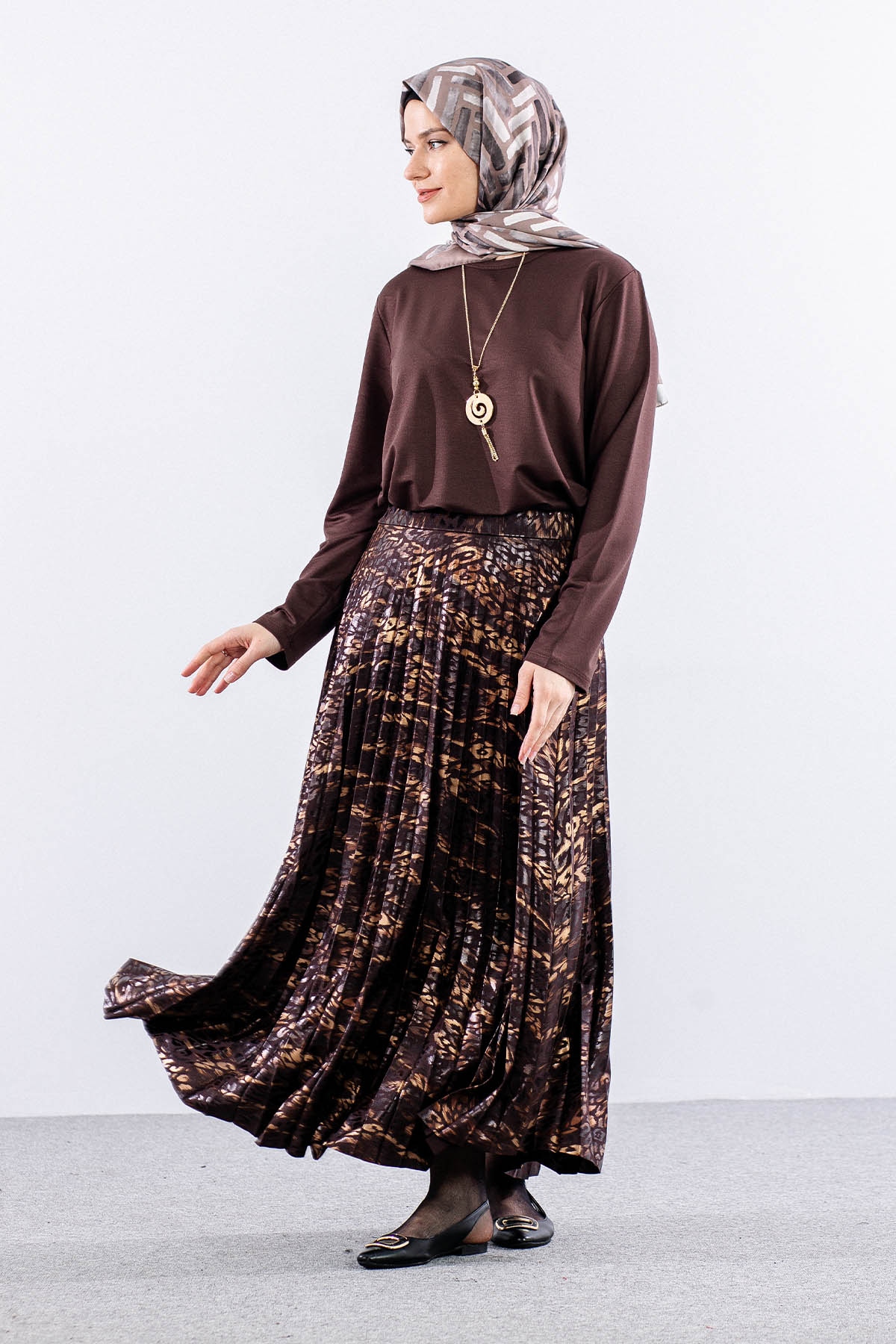 2016 Takim Etek 44-50 - Kahve - 4