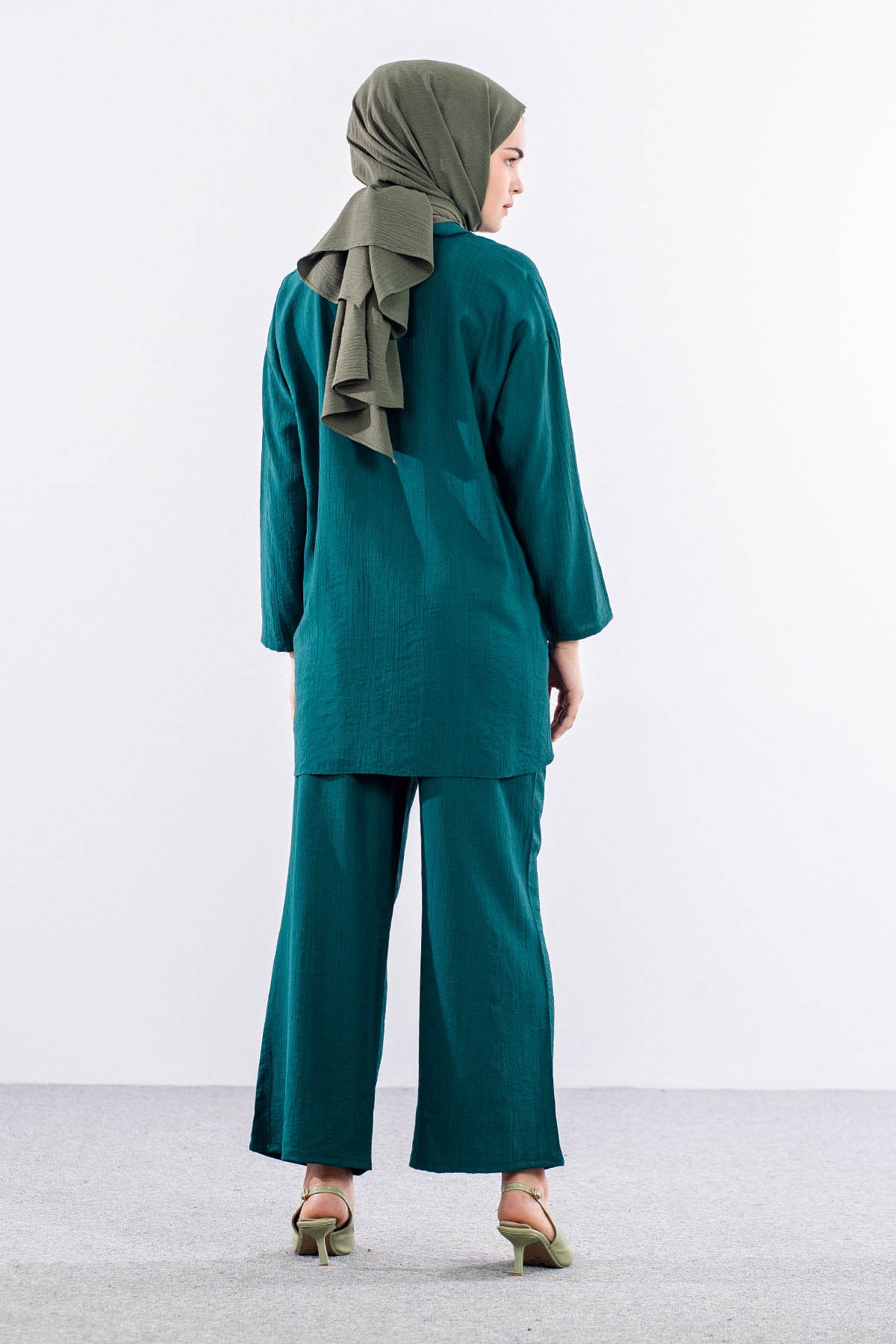 2024 Takim 42-50 Dugmelı Mıodel - Petrol - 5