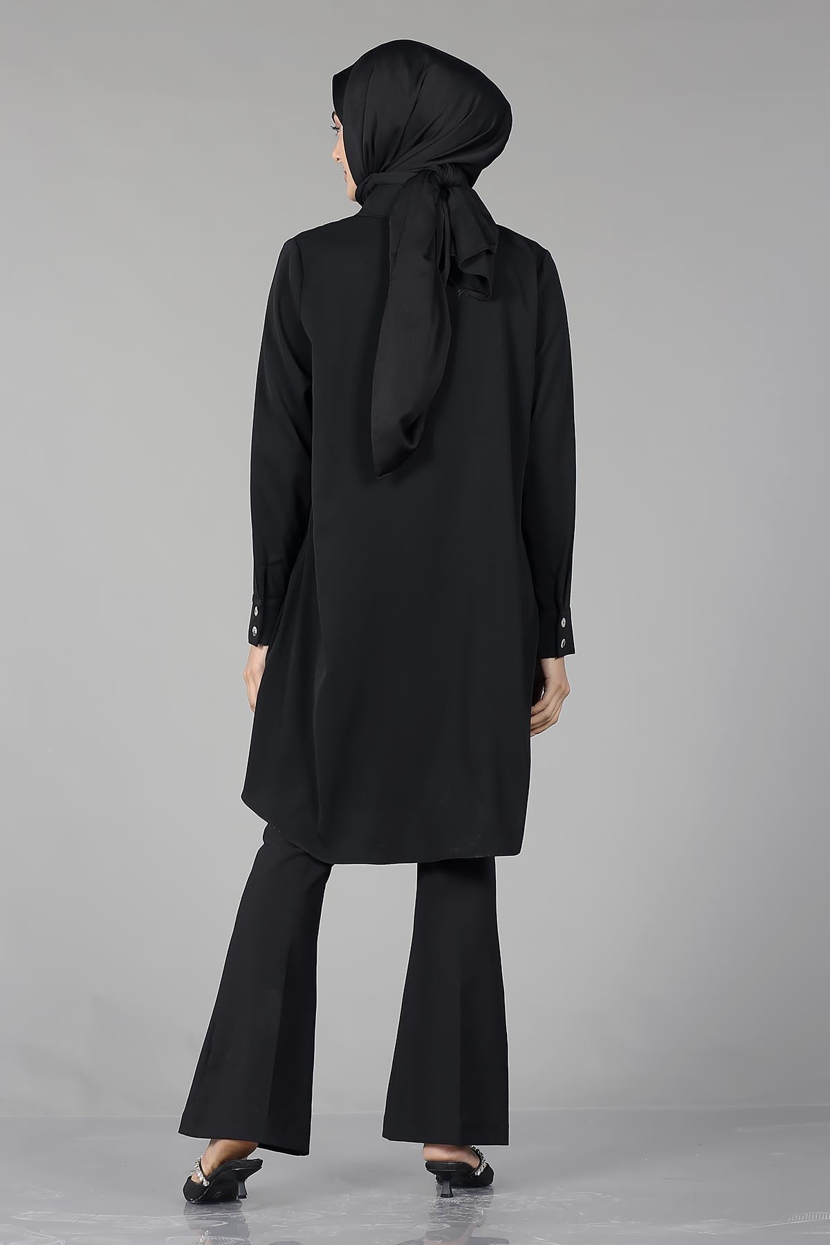 2027 Hm Tunik 38-46 - Siyah - 5