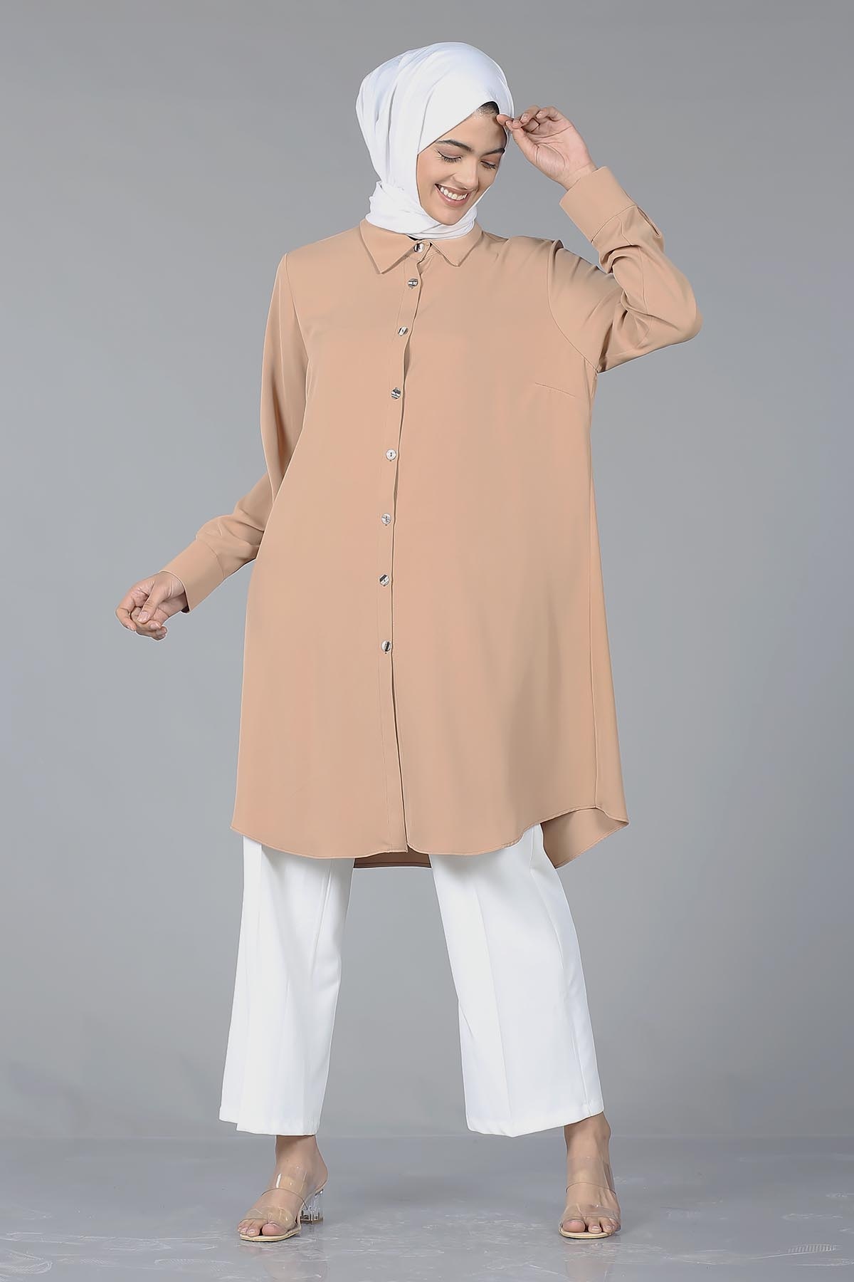 2027 Hm Tunik 38-46 - Toprak - 3