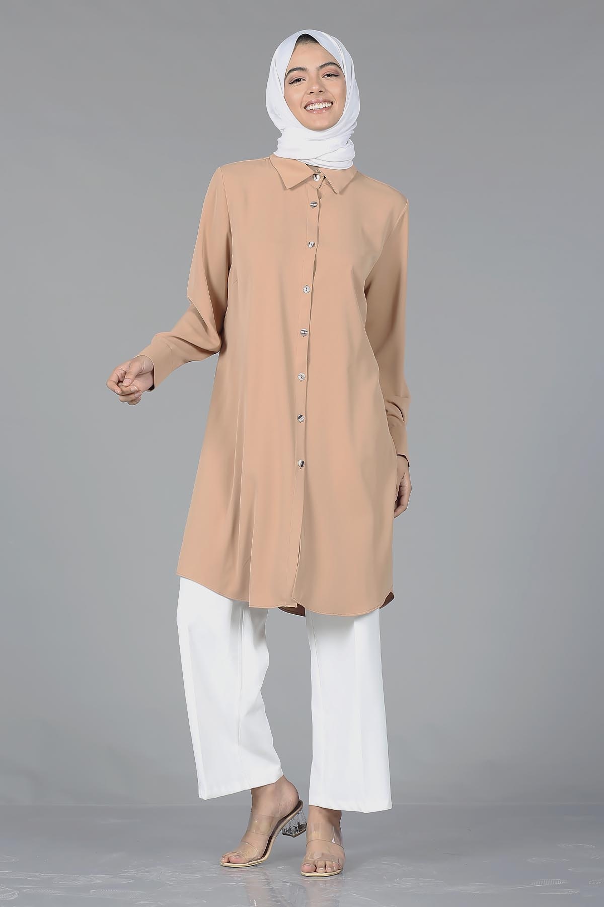 2027 Hm Tunik 38-46 - Toprak - 4