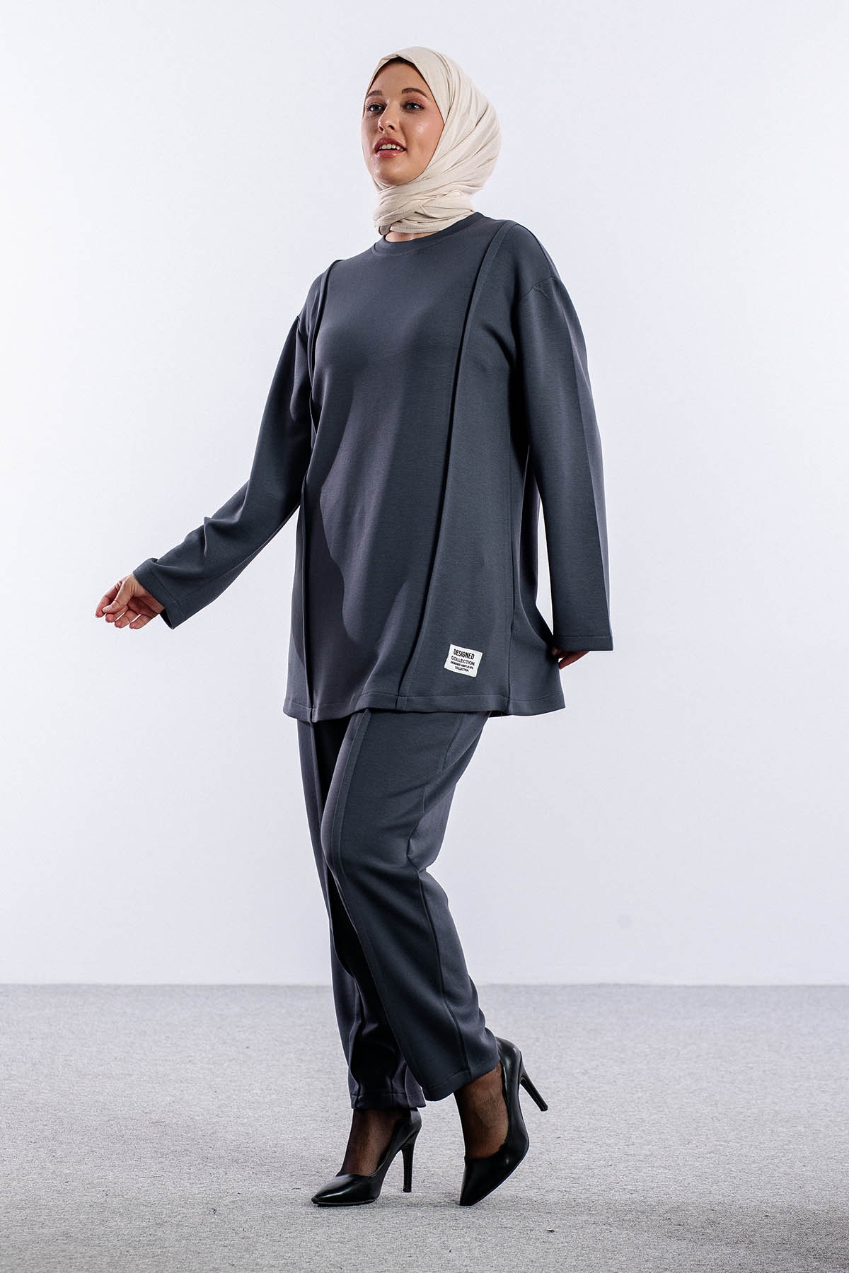 2029 Takim 42-48 Spor Dikis - Gri - 2