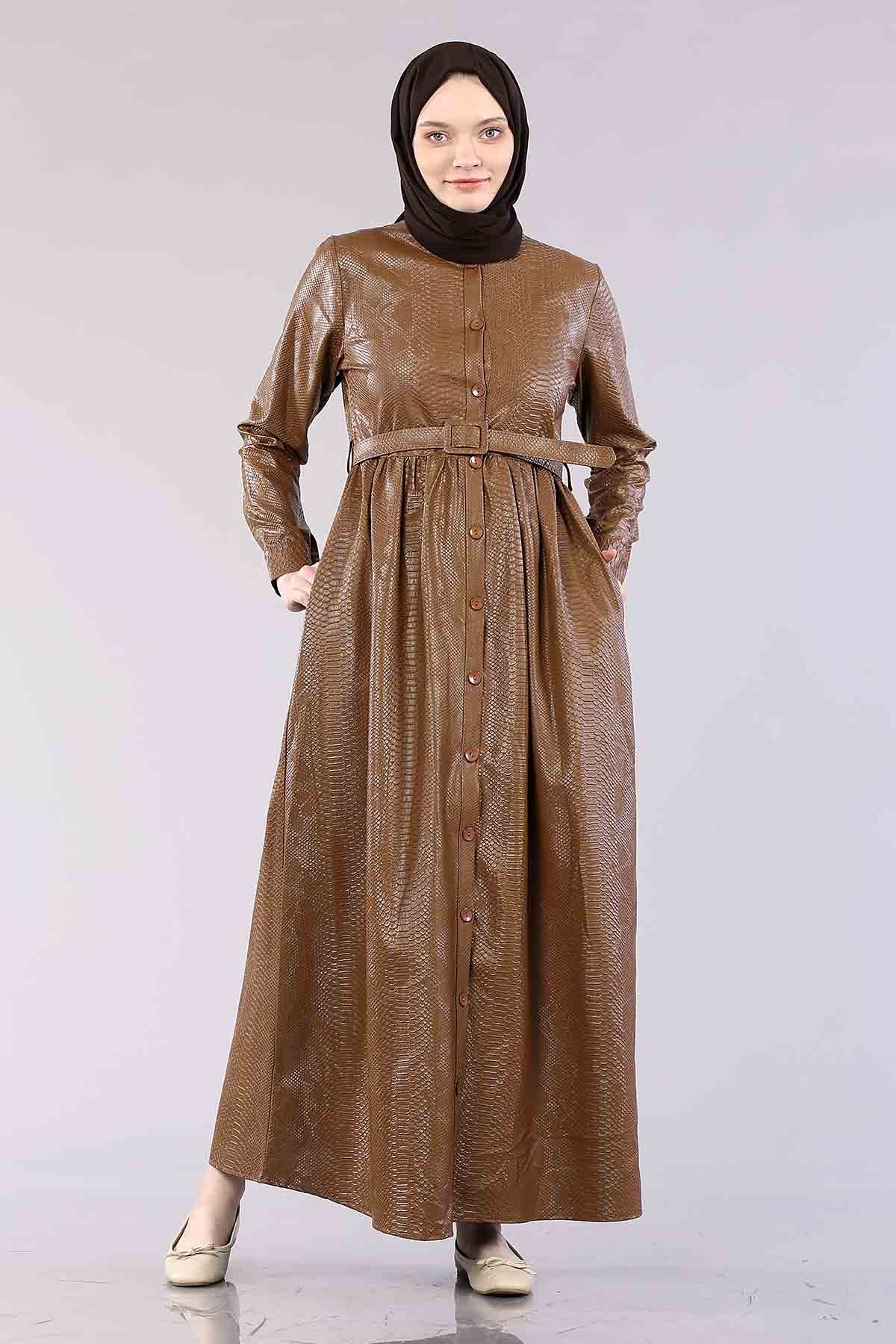 20302 Elbise 38-46 Yilan - Taba - 1