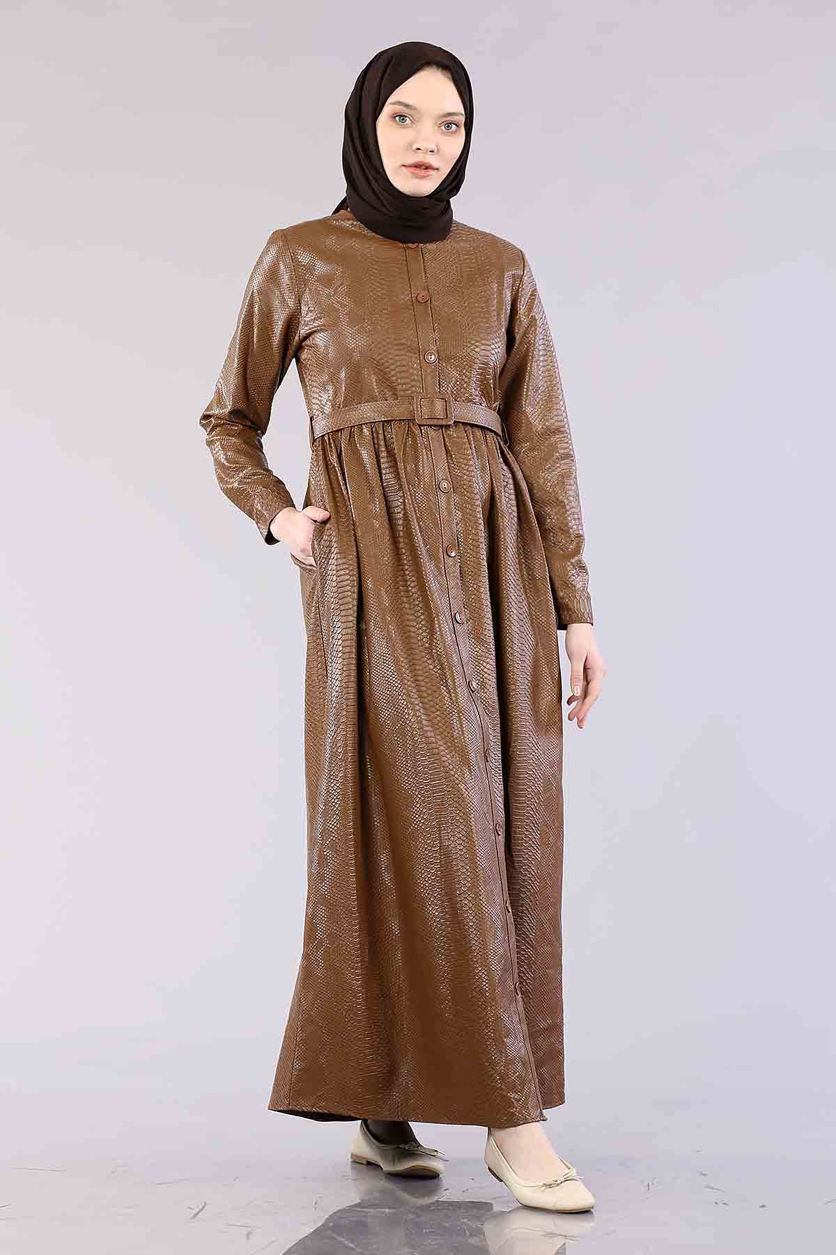 20302 Elbise 38-46 Yilan - Taba - 3