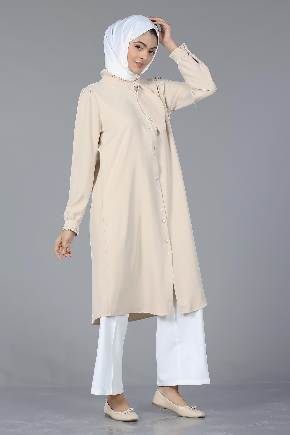 2031 şik Tunik 38-46 - Tas - 4