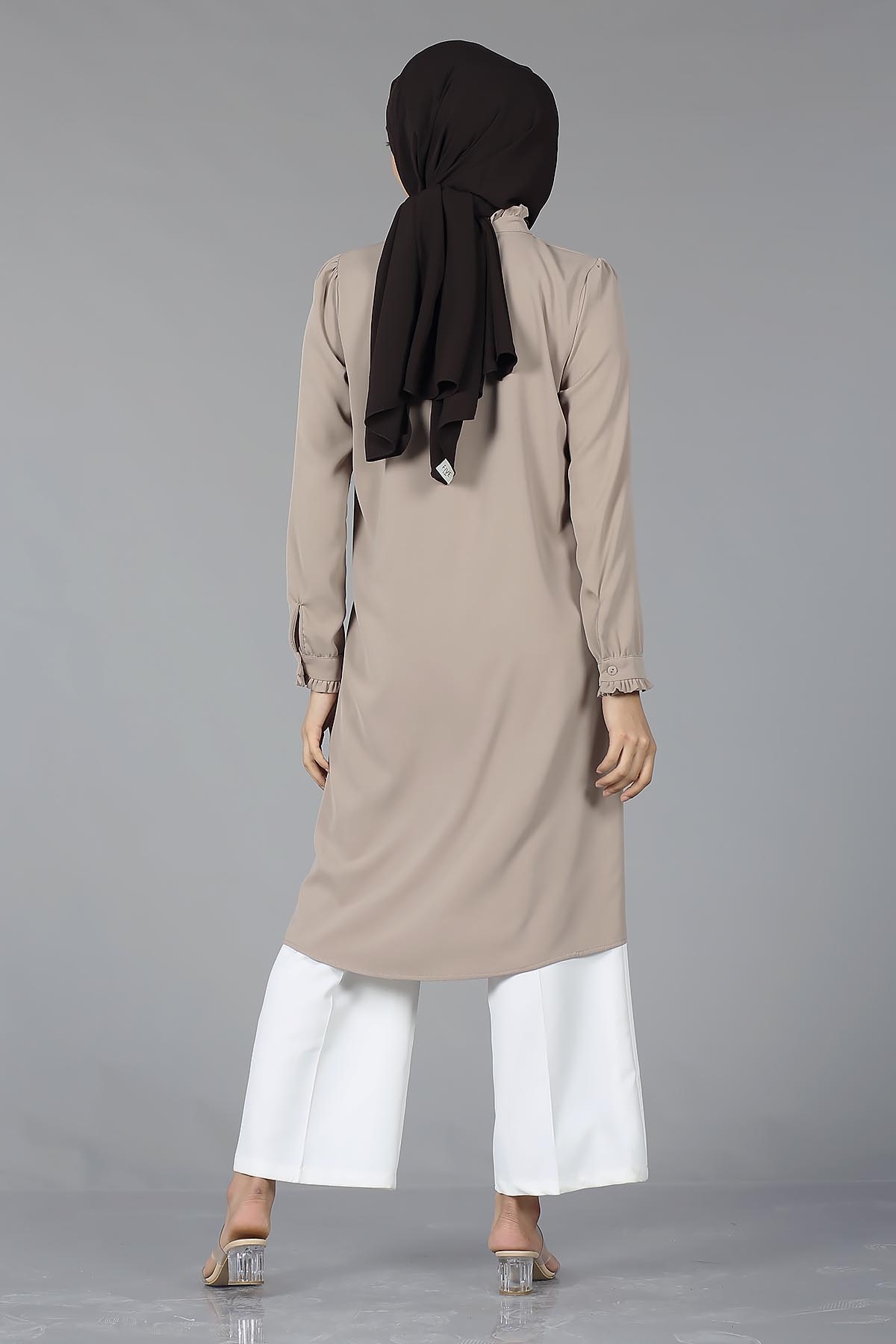 2031 şik Tunik 38-46 - Toprak - 5