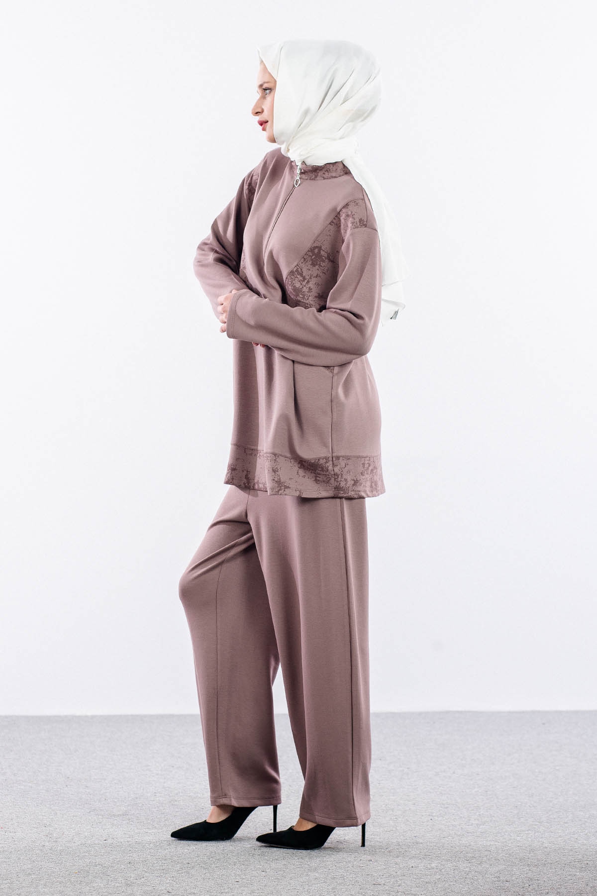 2032 Takim 42-48 Yuksek Yaka - Vizon - 3