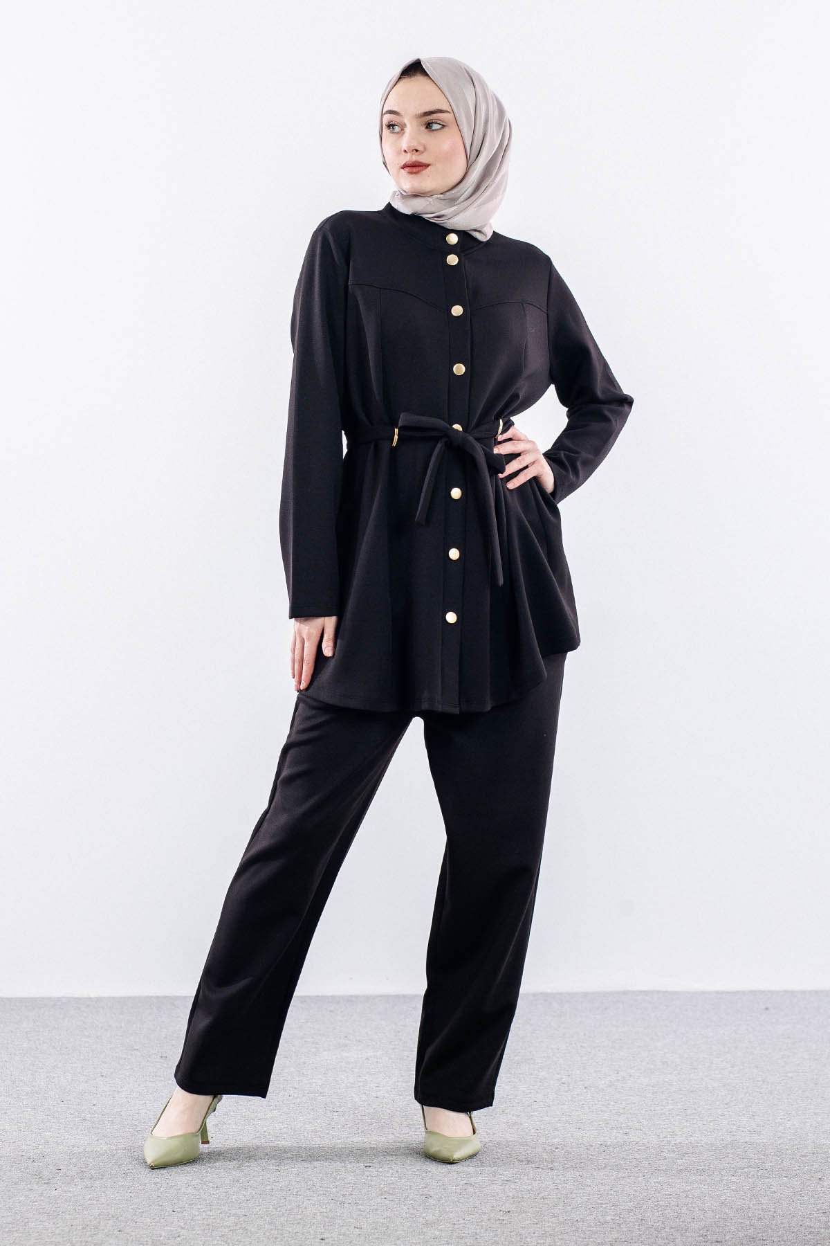 2033 Takim 42-48 - Siyah - 2