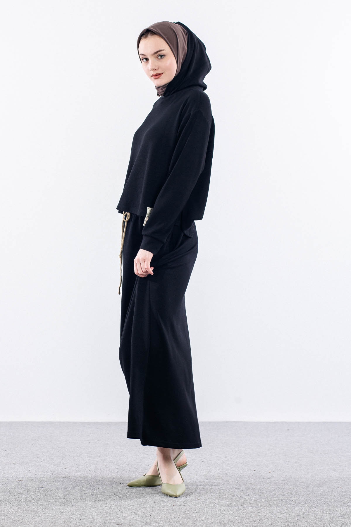 2034 E.takim 42-48 Kapsonlu - Siyah - 2