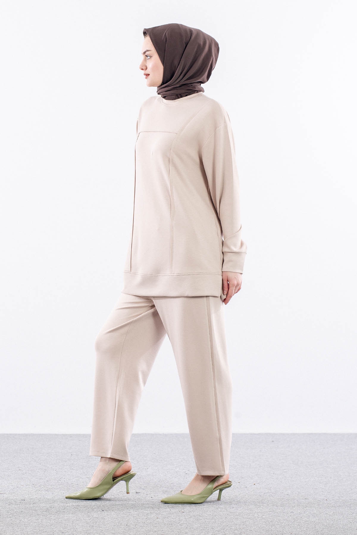 2037 Takim 42-48 - Bej - 4