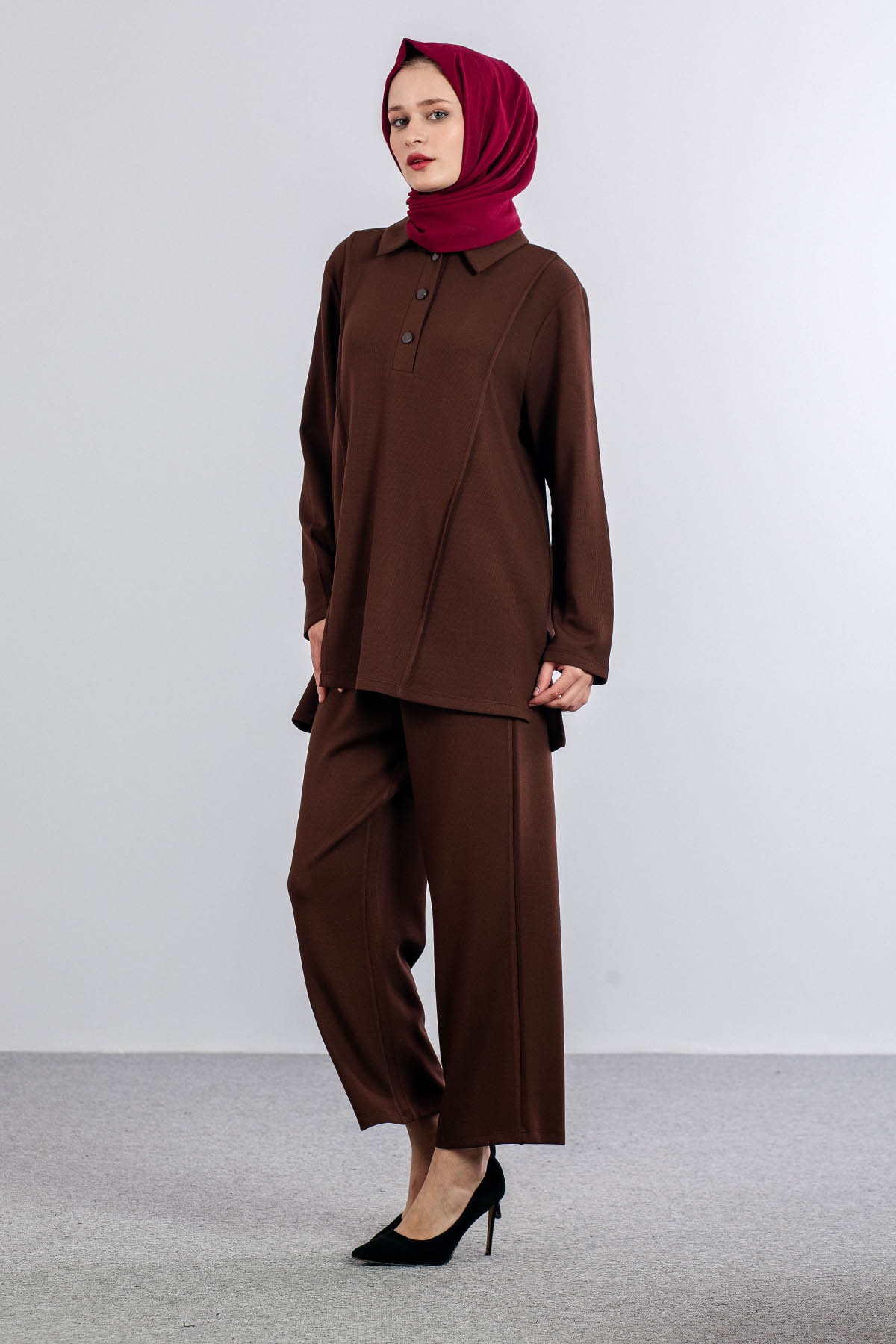 2041 Takim 42-48 - Kahve - 2