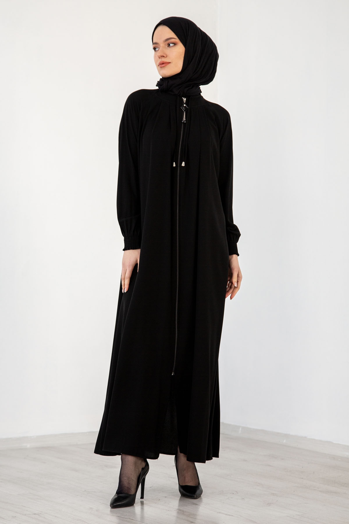 2047 Ferace 38-48 R.m - Siyah - 2