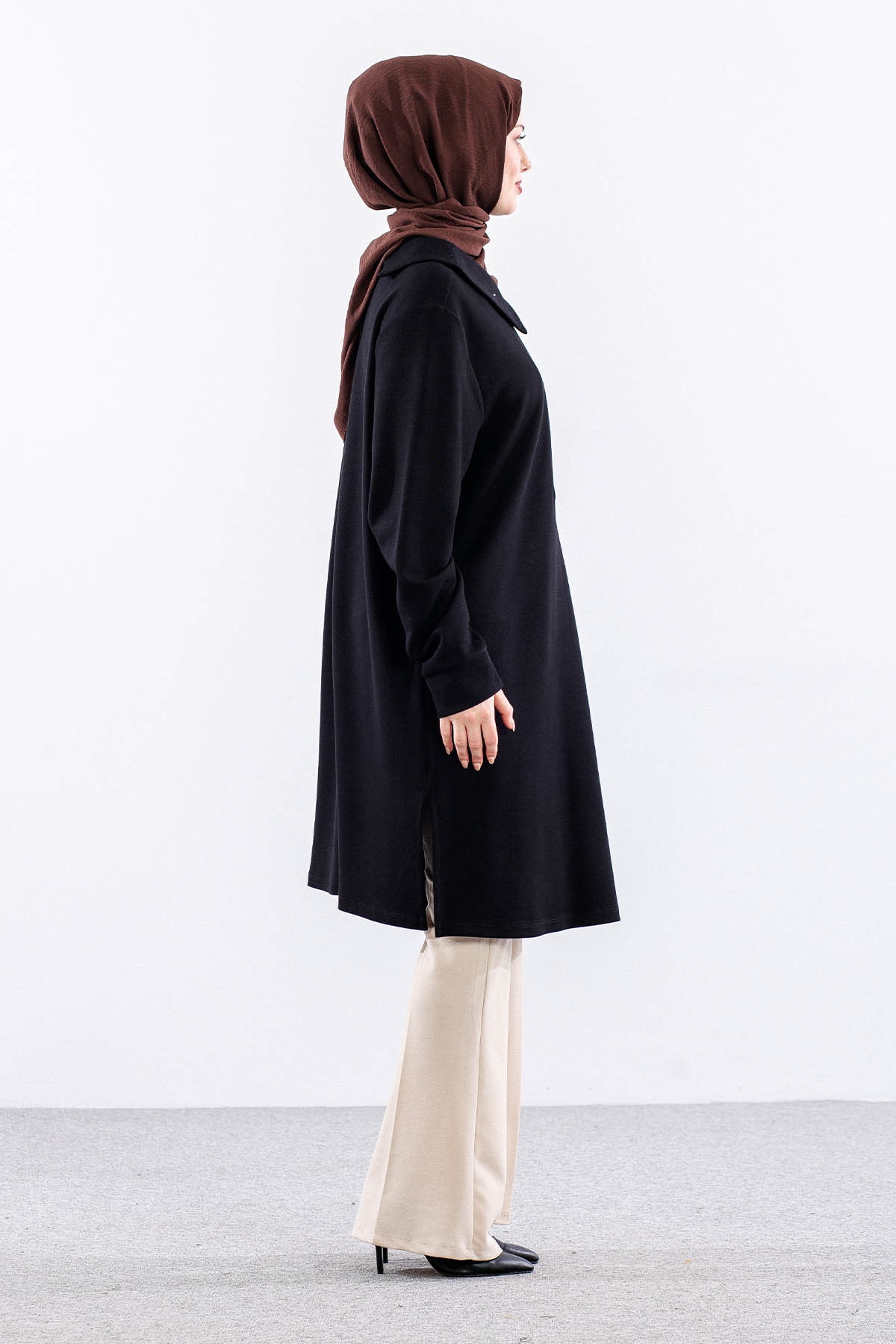 2048 Takim 44-50 Simli Dugme - Siyah - 3