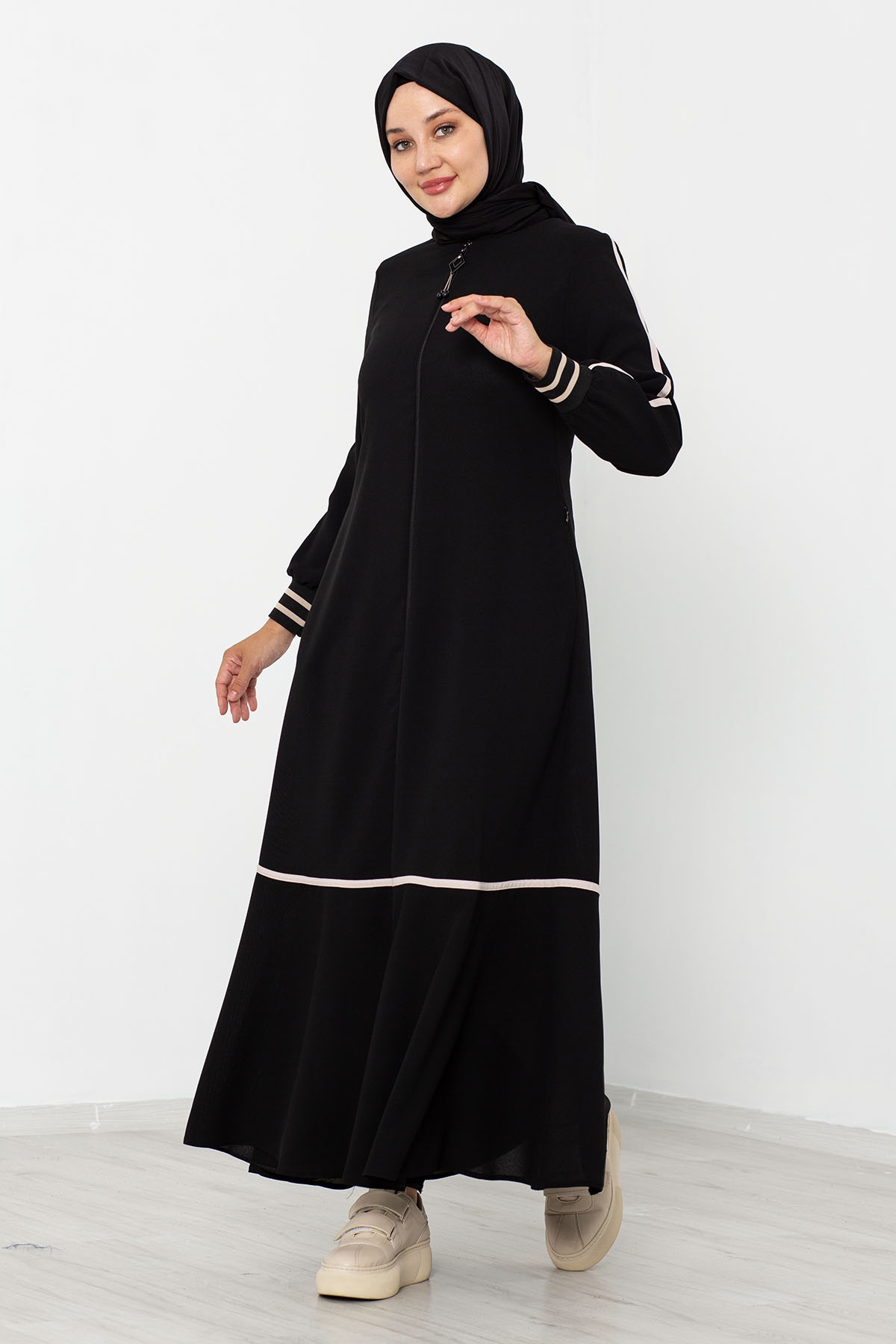 2084 Ferace 40-50 Ribana - Siyah - 1