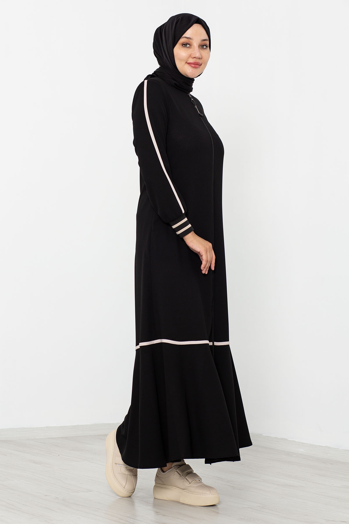 2084 Ferace 40-50 Ribana - Siyah - 3