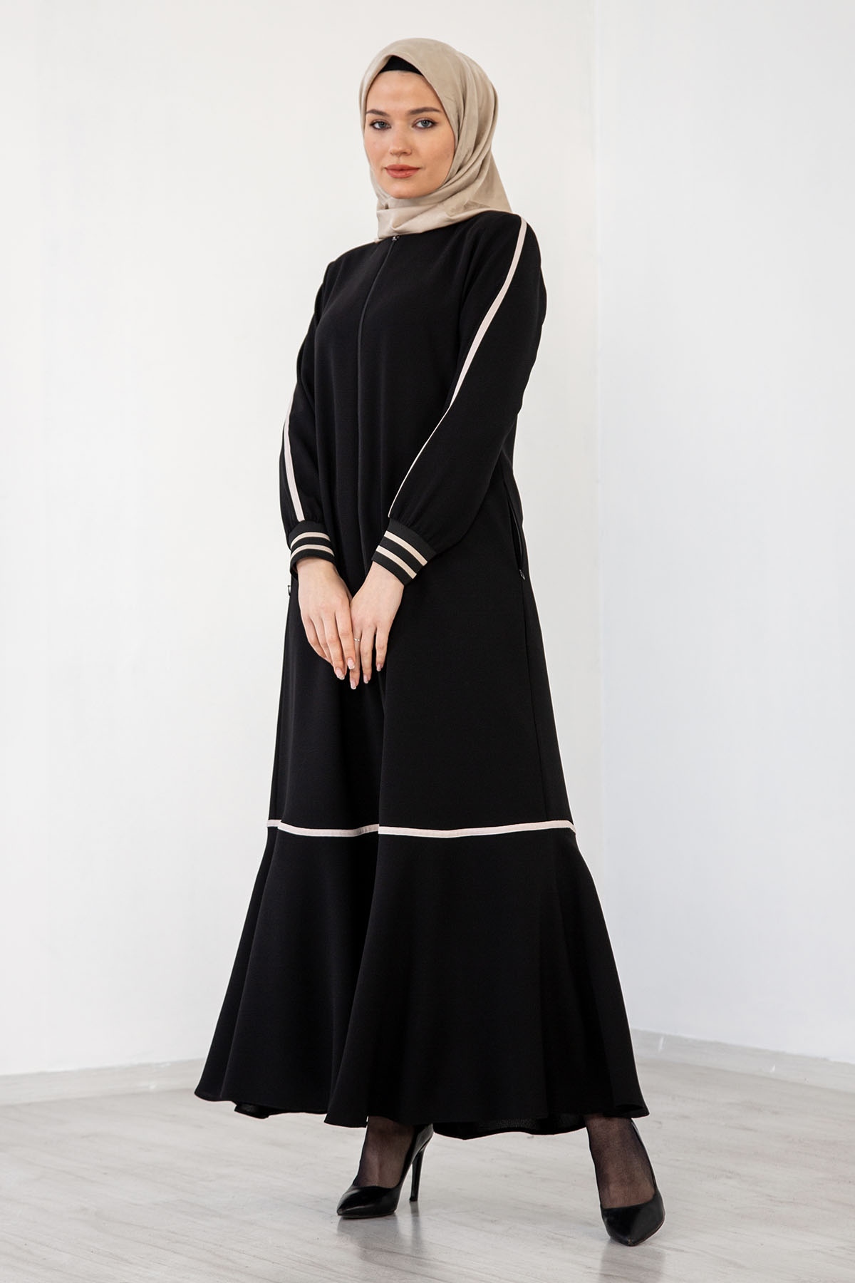 2084 Ferace 42-50 - Siyah - 3