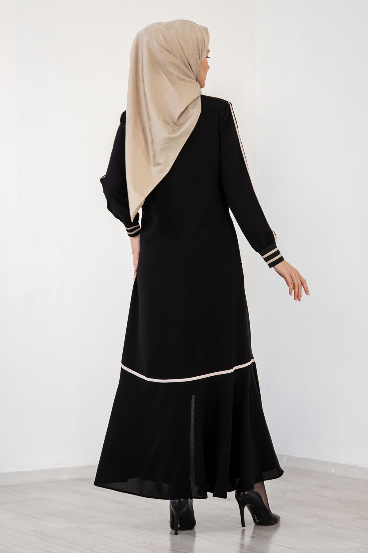 2084 Ferace 42-50 - Siyah - 4