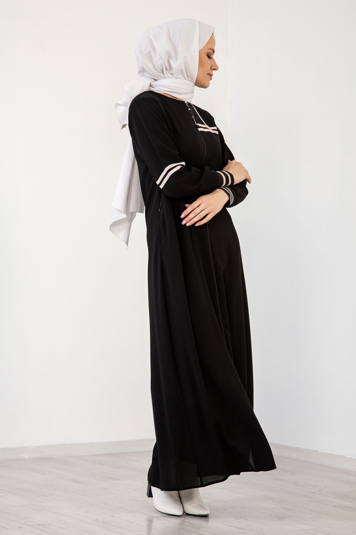 2118 Ferace 40-50 - Siyah - 4