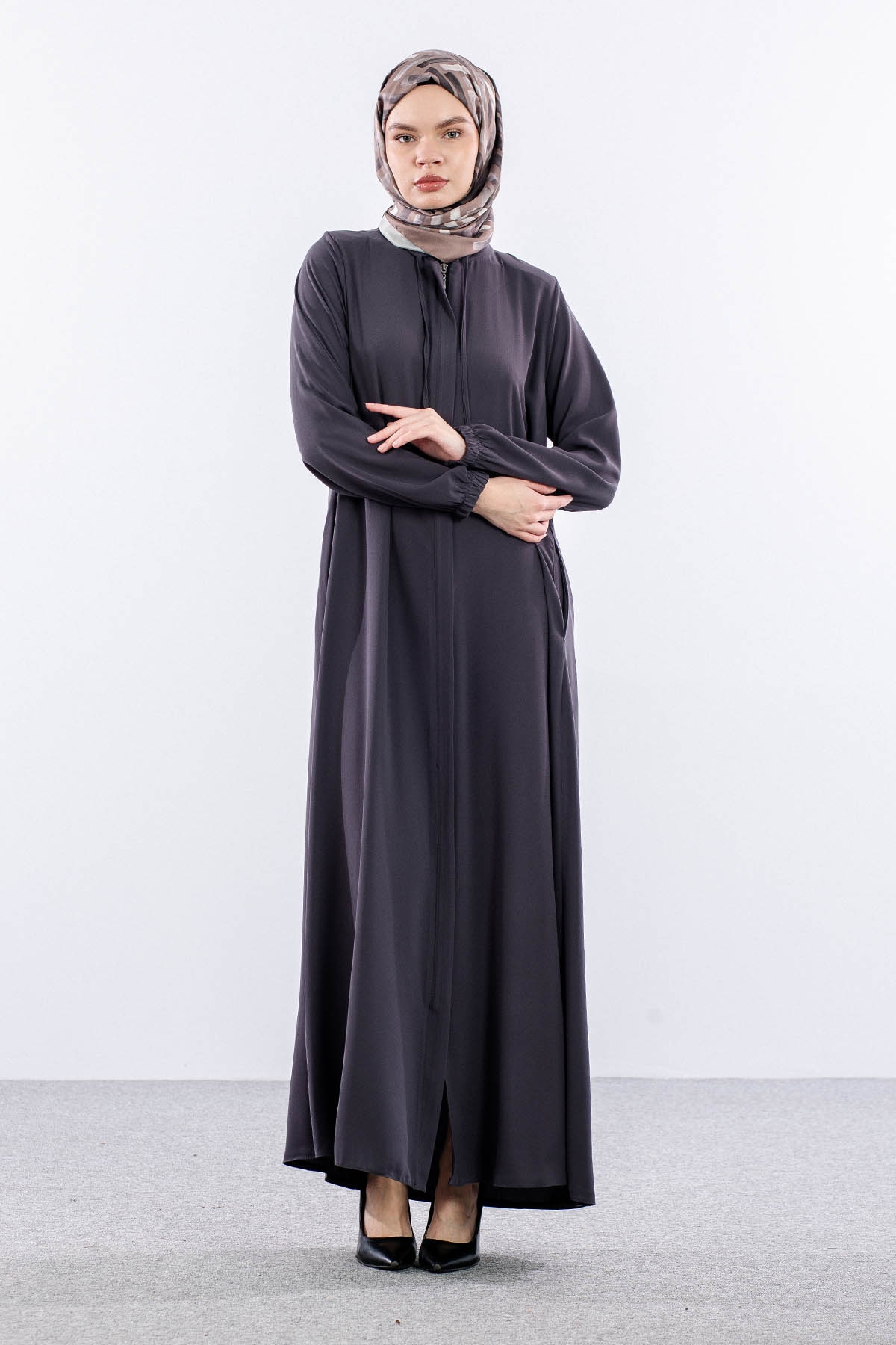 2127 Ferace 38-50 Yaz - Gri - 2