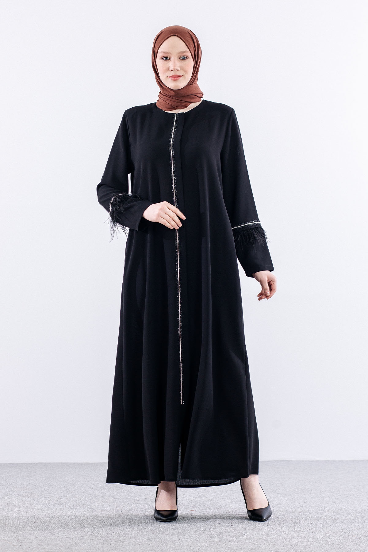 2131 Ferace 44-56 - Siyah - 1